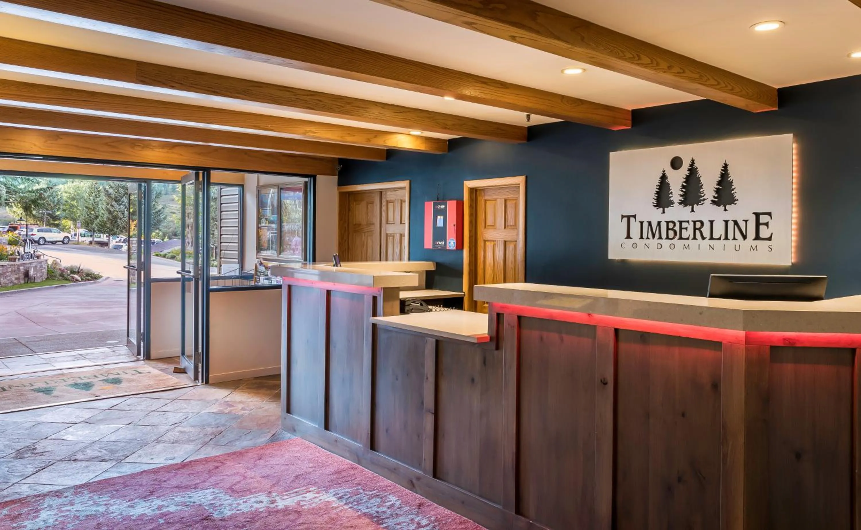 Lobby or reception in Timberline Condominiums Studio Deluxe Unit 218