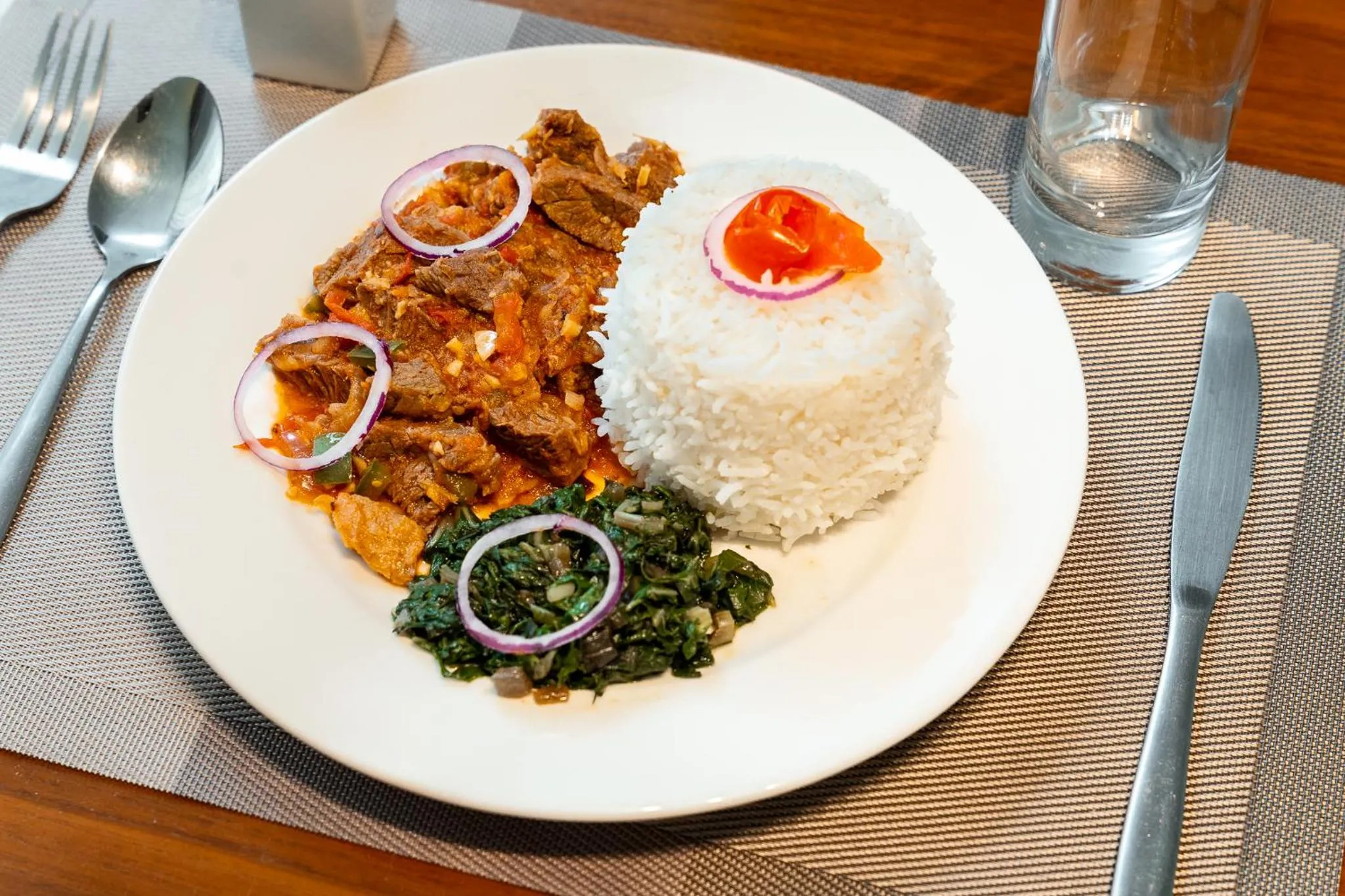 Food in Harry's Kisumu Oasis