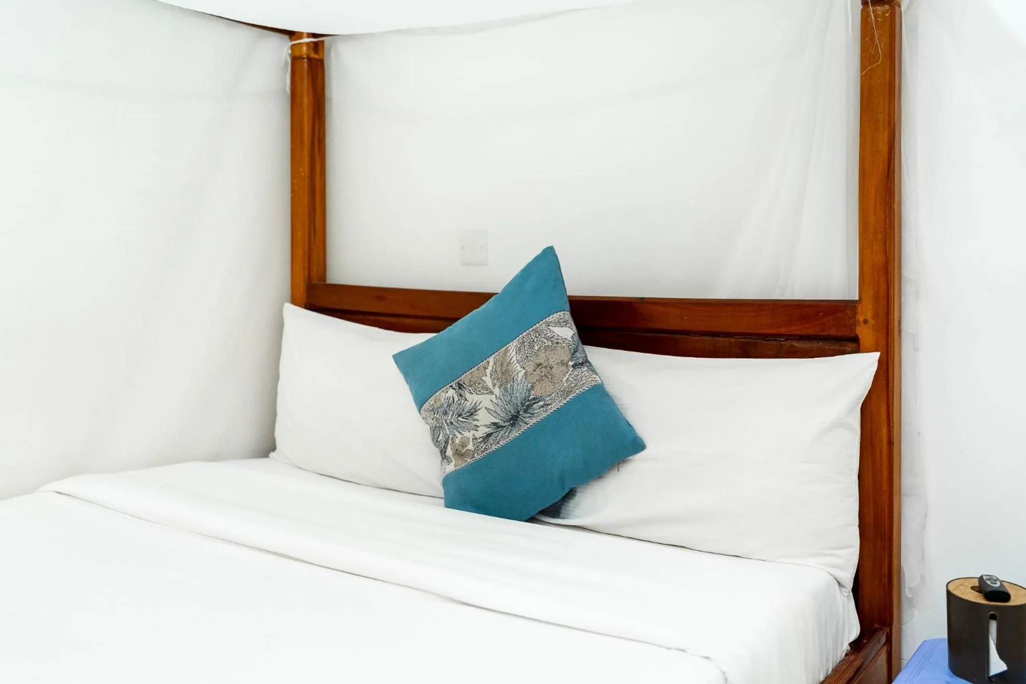 Bed in Harry's Kisumu Oasis