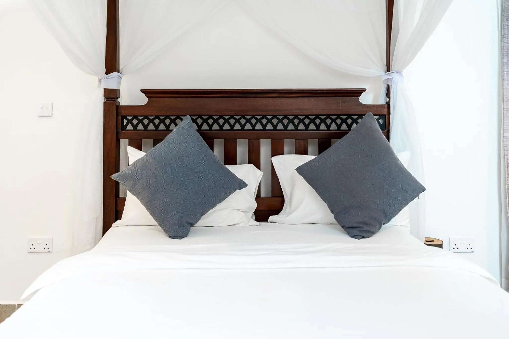 Bed in Harry's Kisumu Oasis