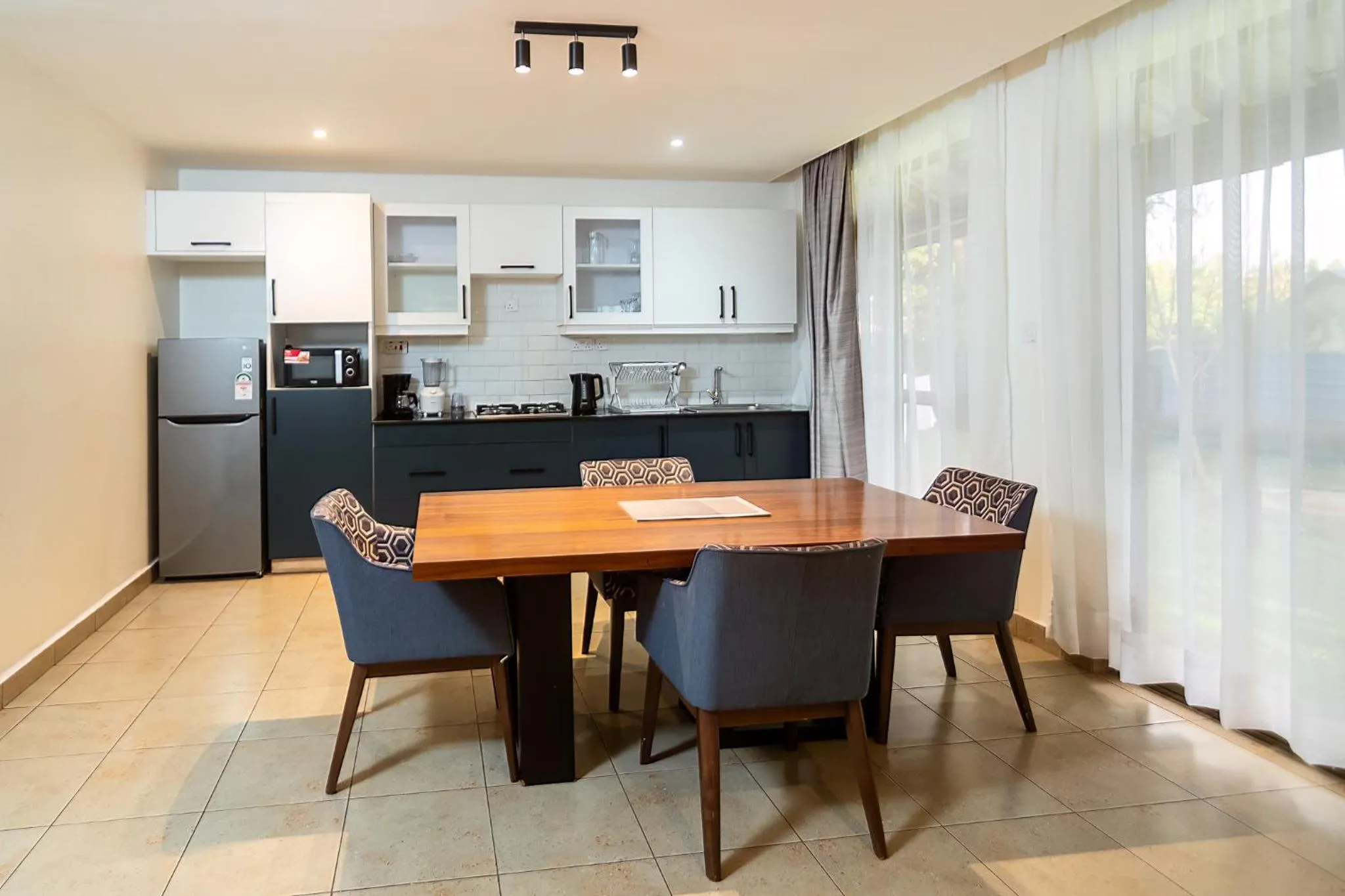 Kitchen or kitchenette in Harry's Kisumu Oasis
