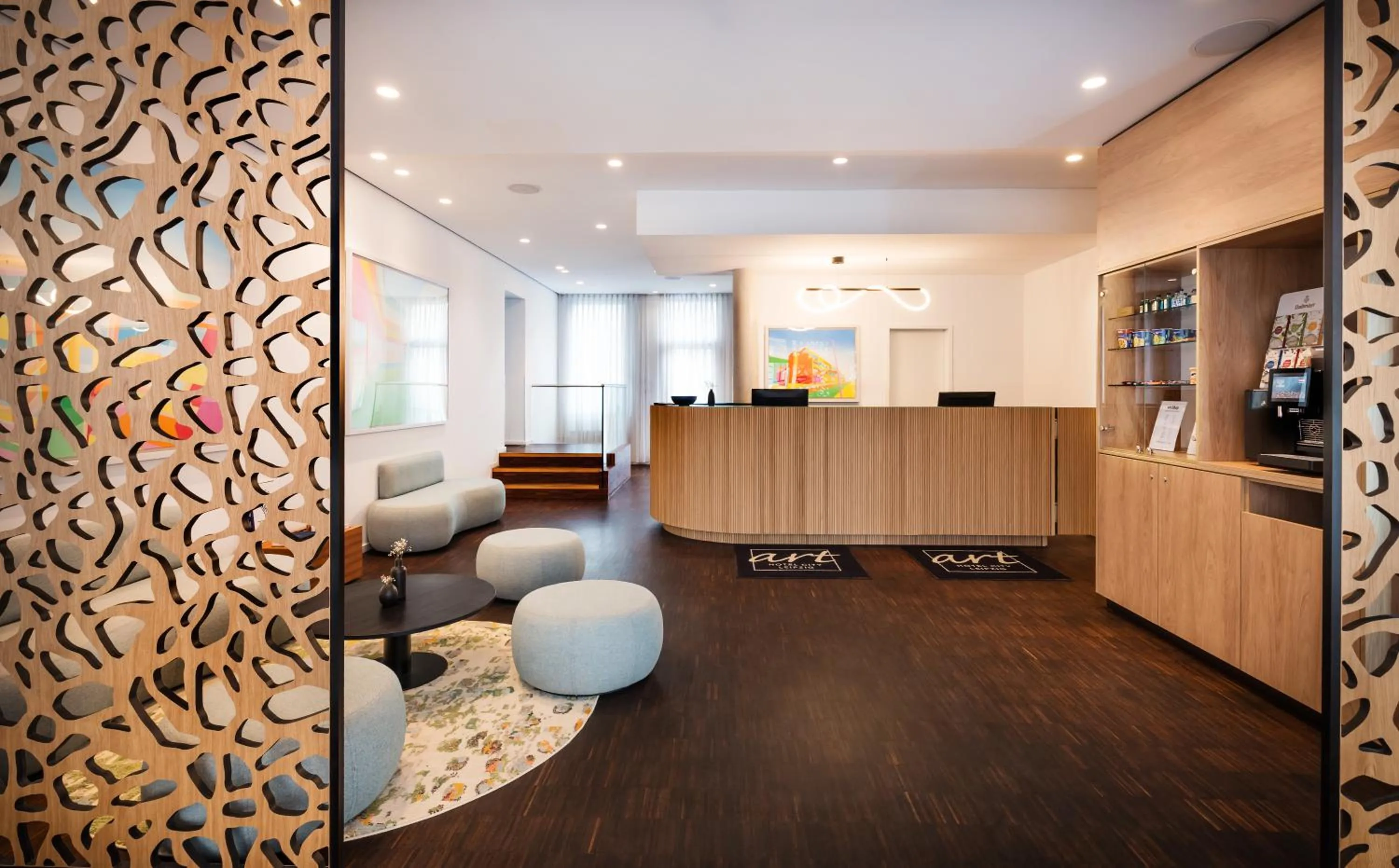 Lobby or reception in Art Hotel City Leipzig