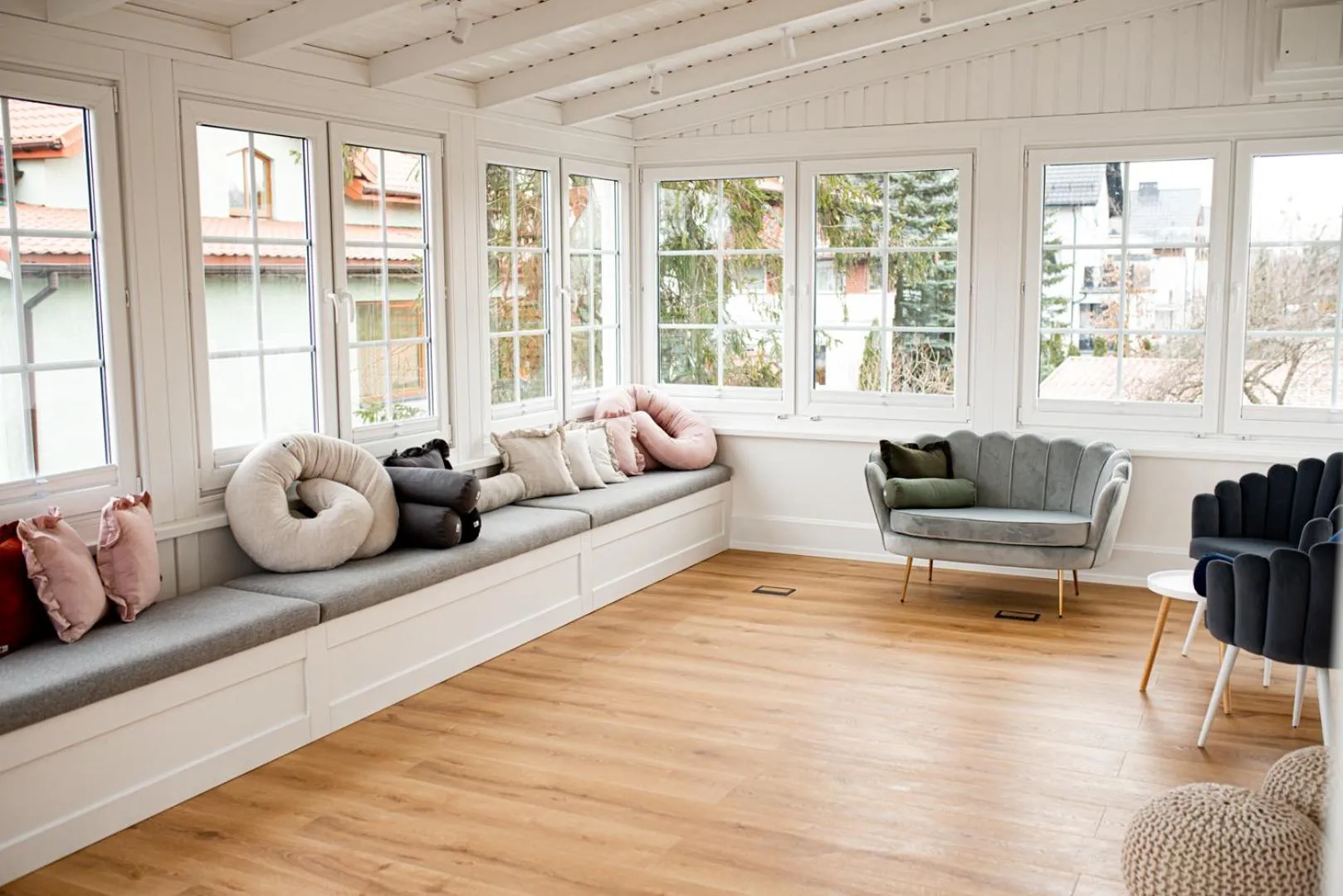 Seating area in Mały Sopot Boutique