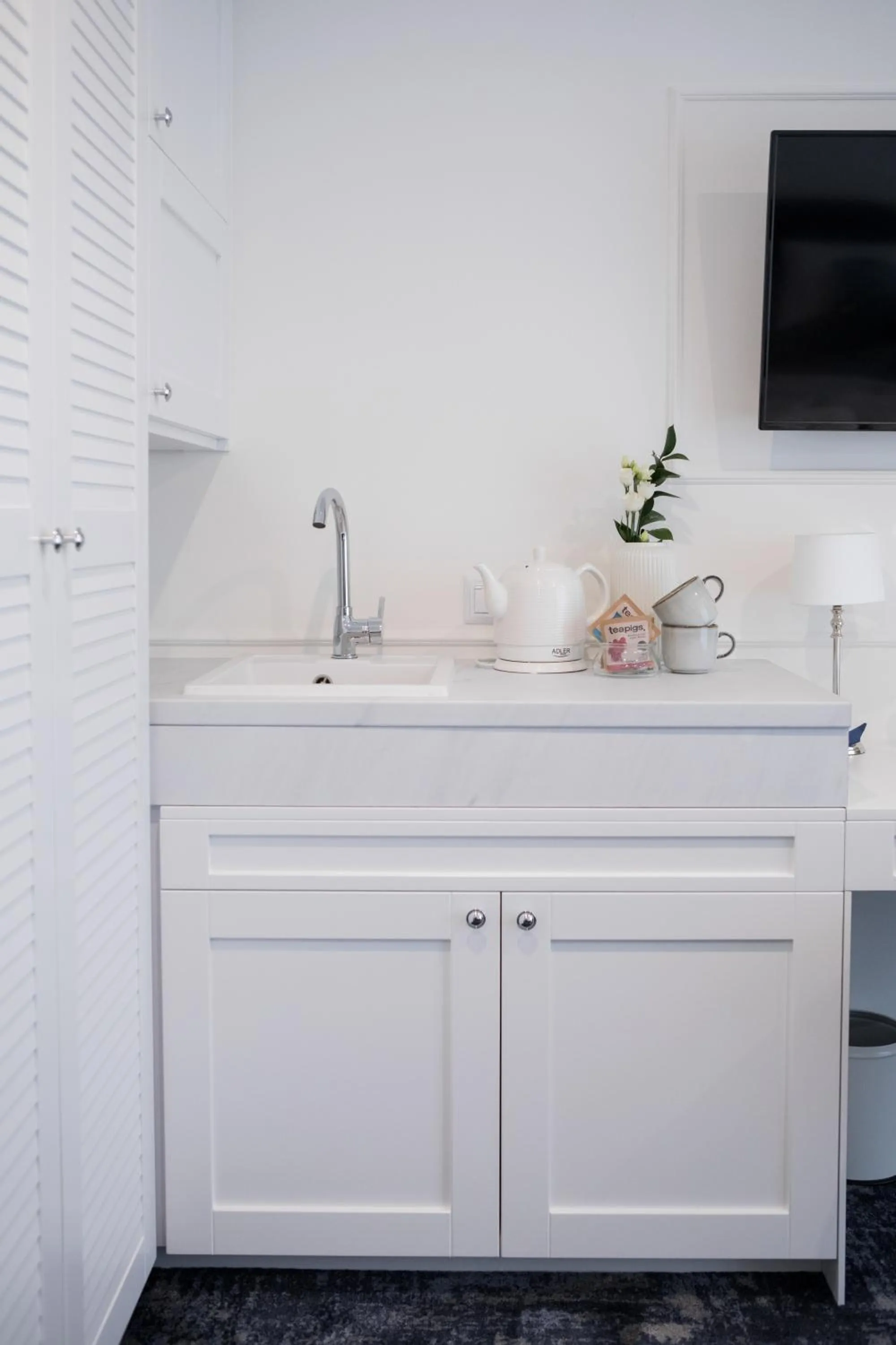 Kitchen or kitchenette in Mały Sopot Boutique