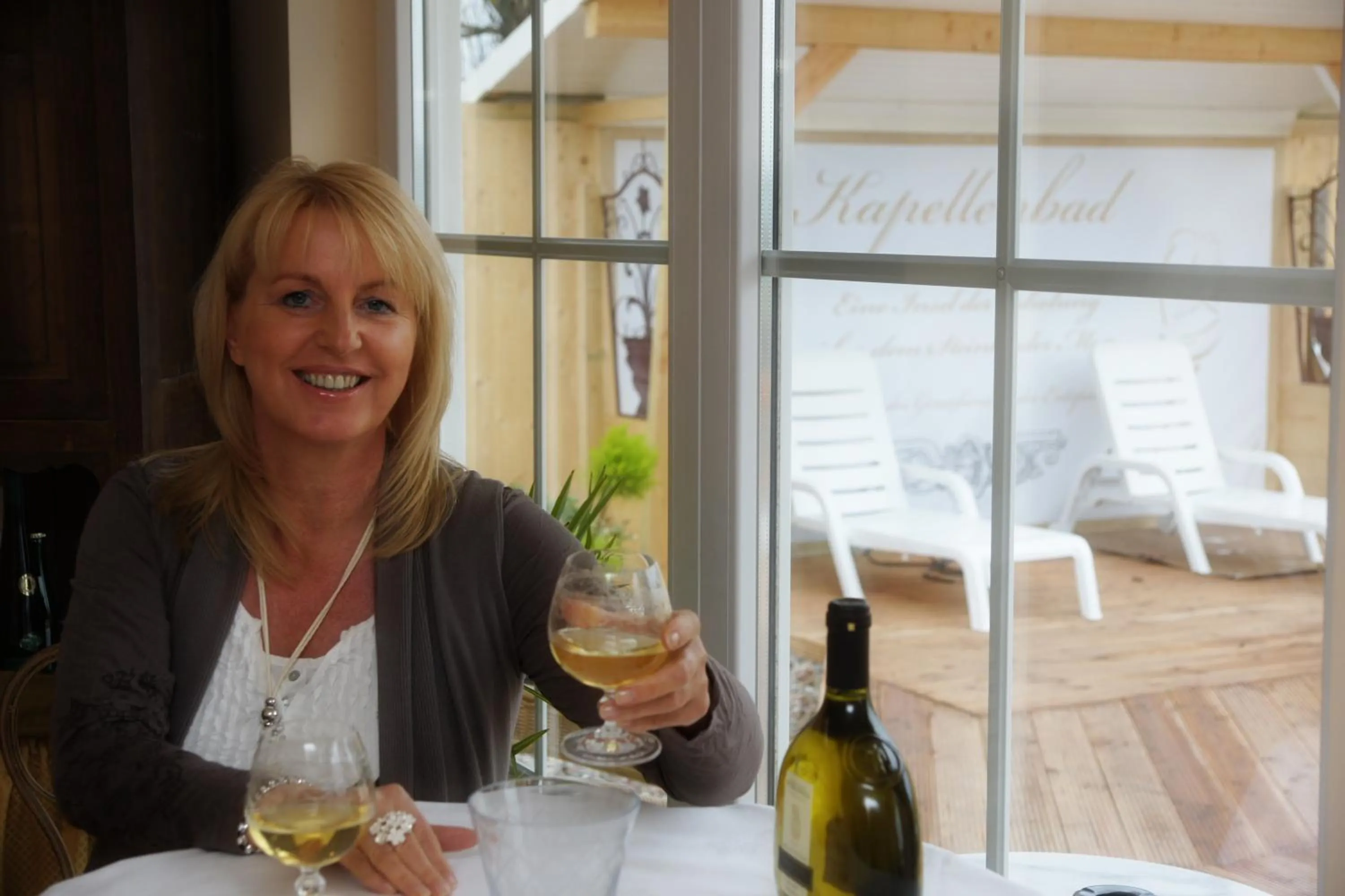 Balcony/Terrace in Landsitz Kapellenhöhe, Hotel Garni