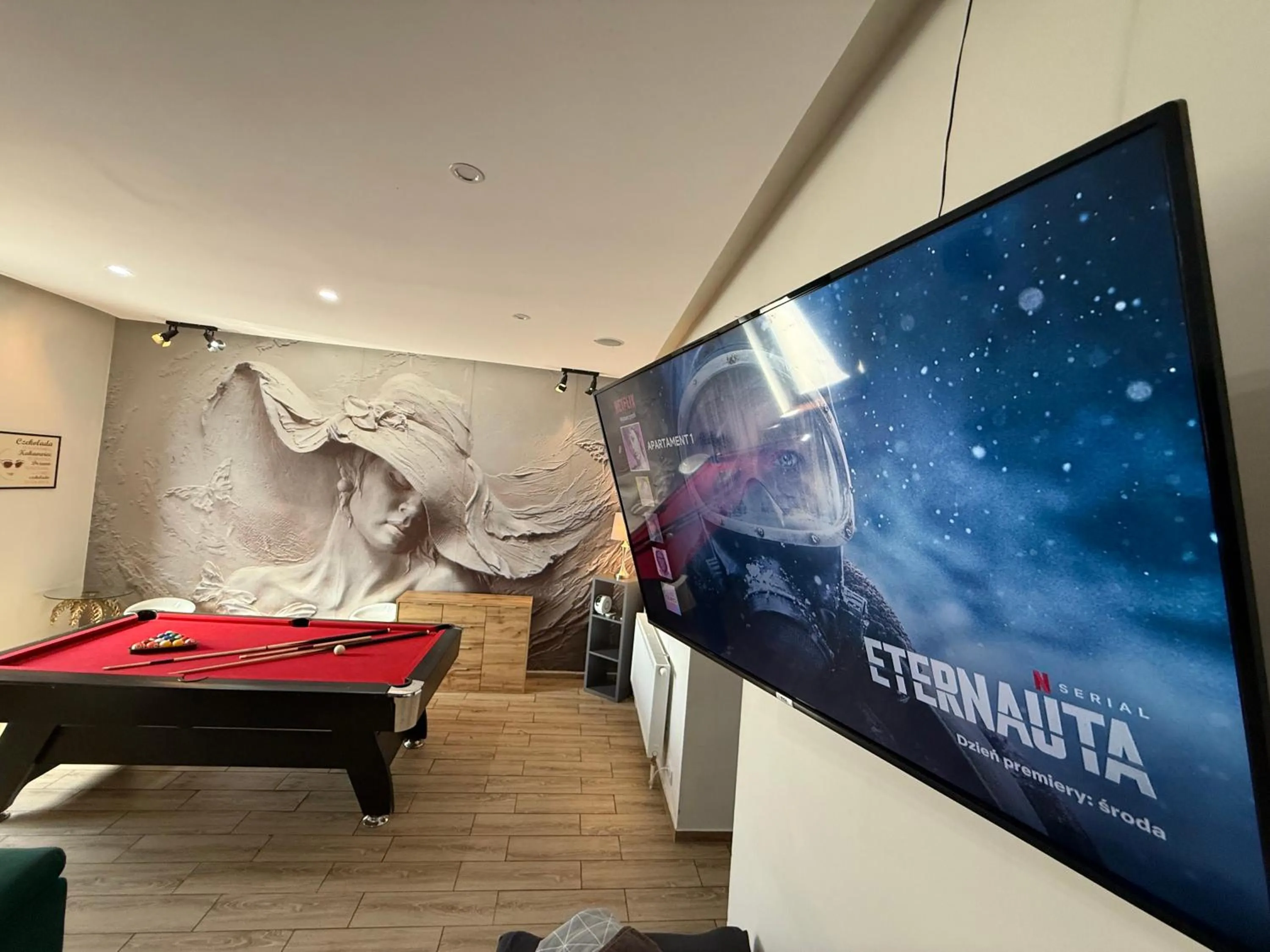 Billiard in Apartamenty PRETTY WOMAN meldunek samodzielny 24h - noclegi Bytom Chorzów Katowice