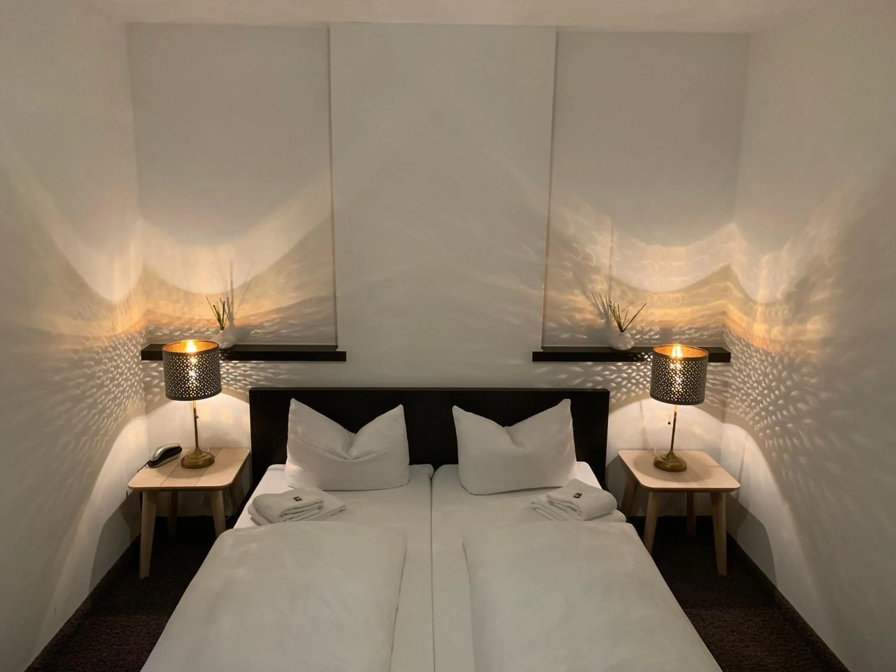 Bed in Hotel Augsburg Langemarck