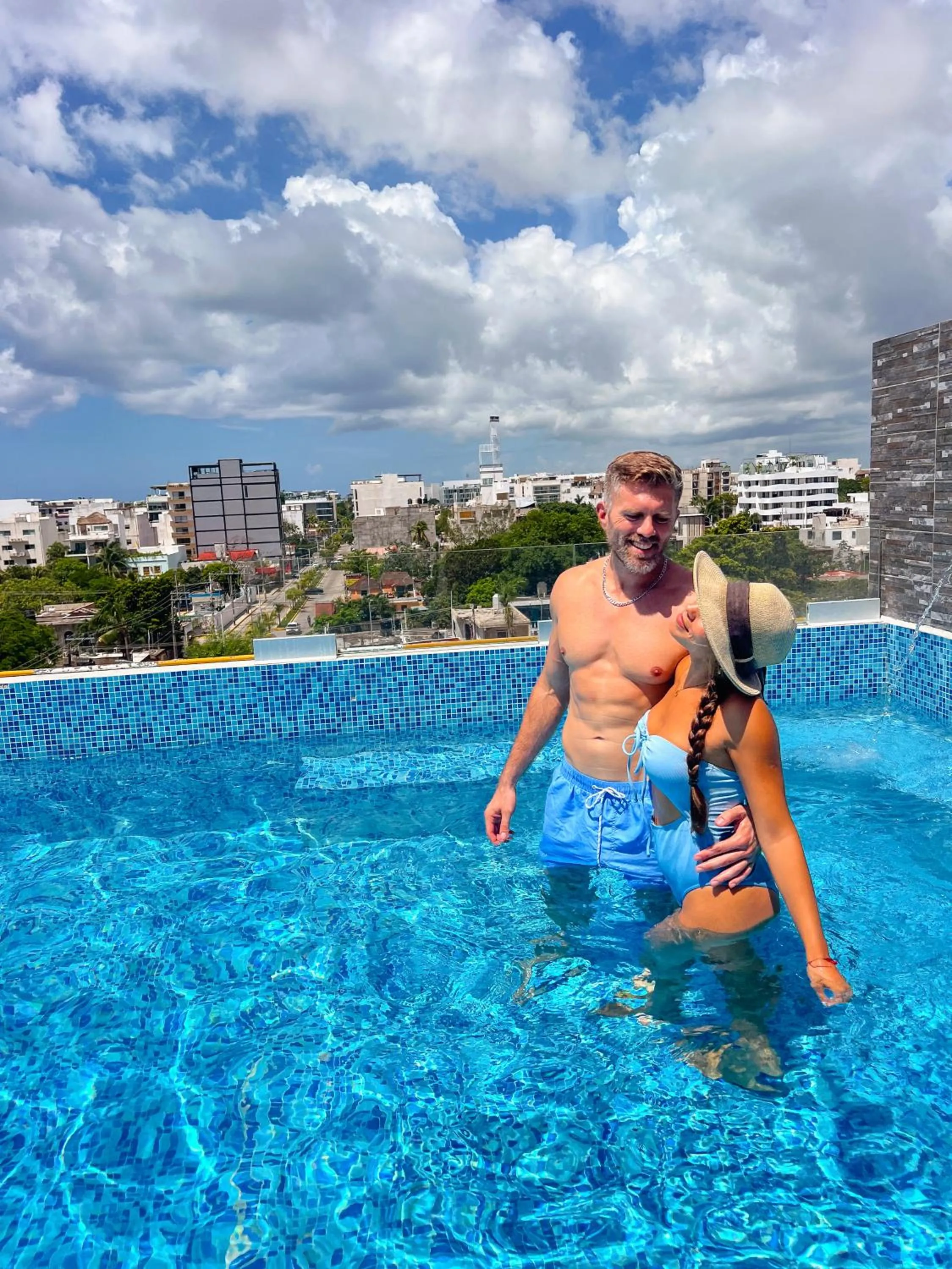 Terrasse Hotel Playa del Carmen