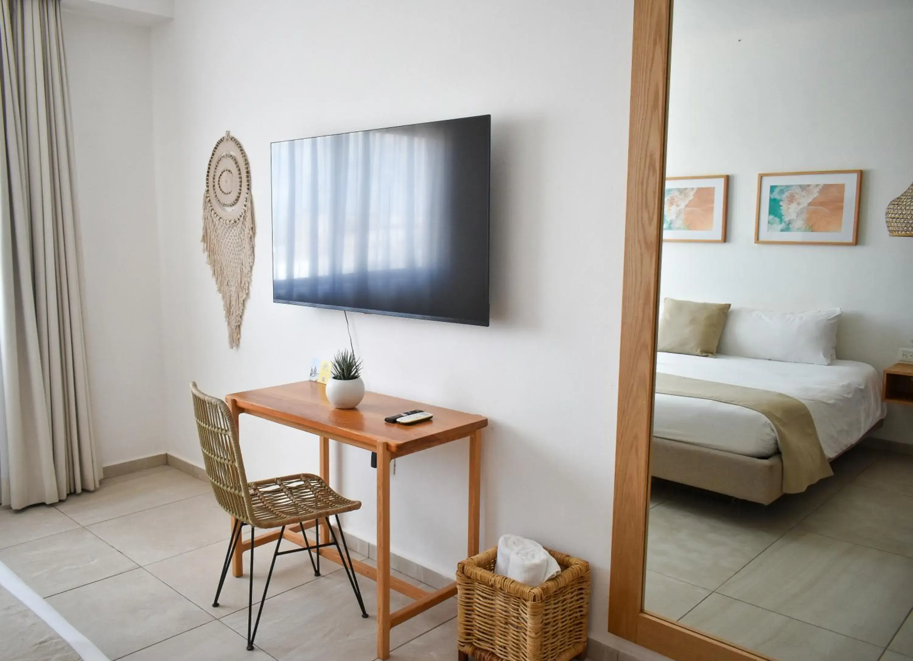 Bed in Terrasse Hotel Playa del Carmen Bed in Terrasse Hotel Playa del Carmen