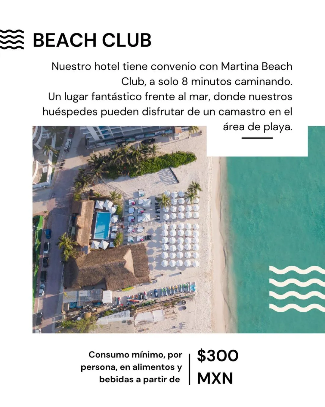 Activities in Terrasse Hotel Playa del Carmen