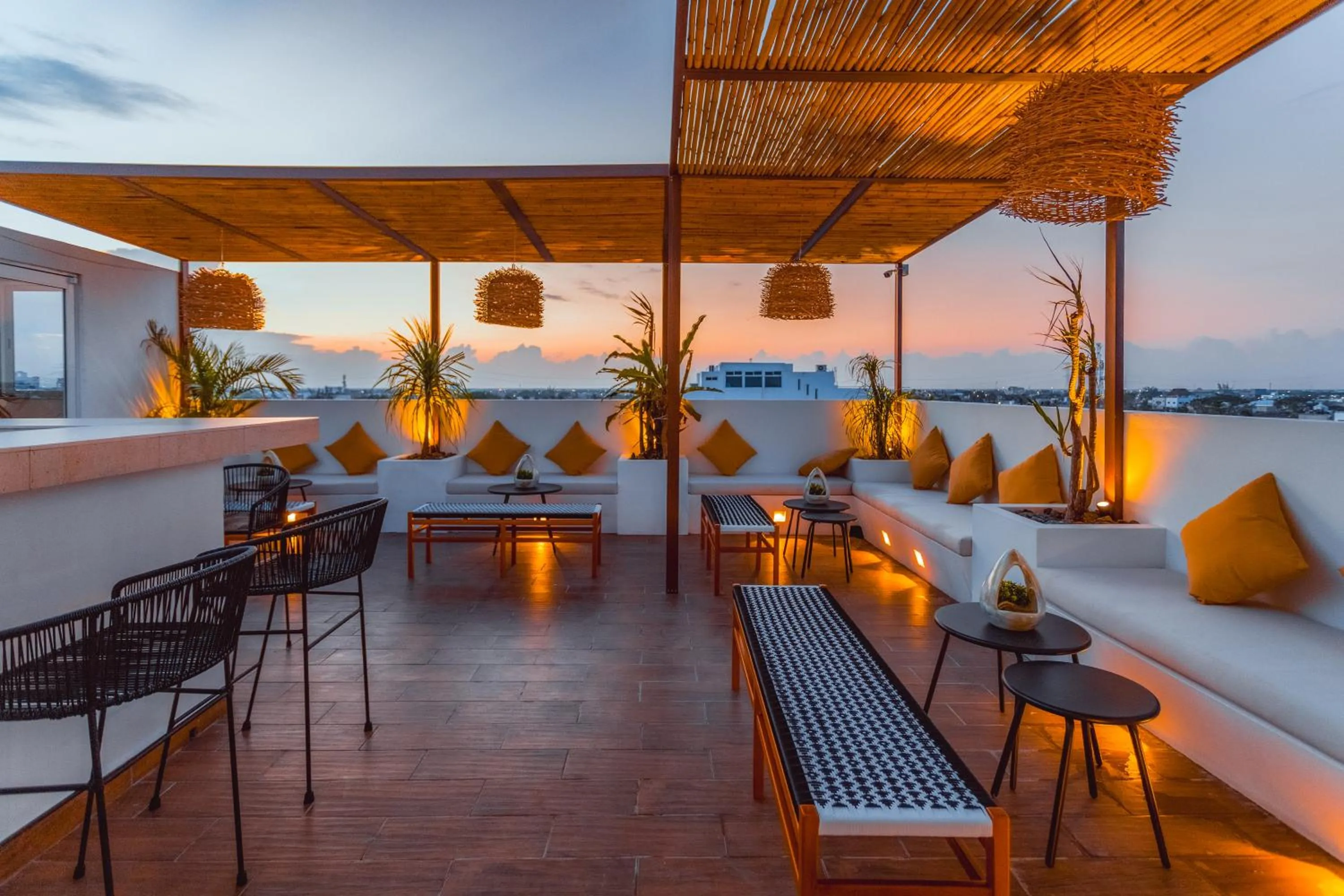 Natural landscape in Terrasse Hotel Playa del Carmen