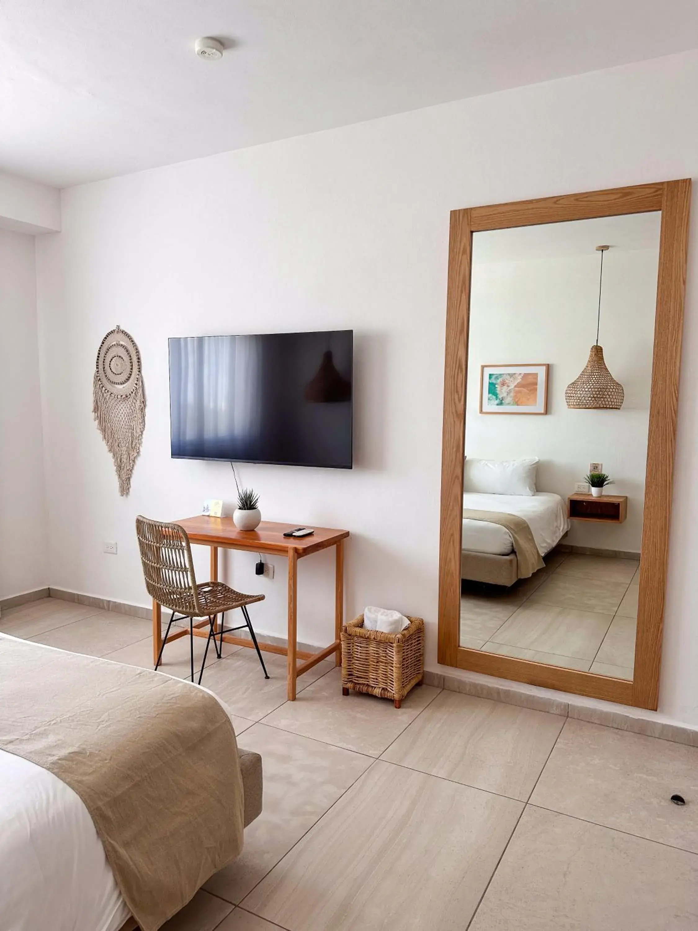 Bed in Terrasse Hotel Playa del Carmen Bed in Terrasse Hotel Playa del Carmen