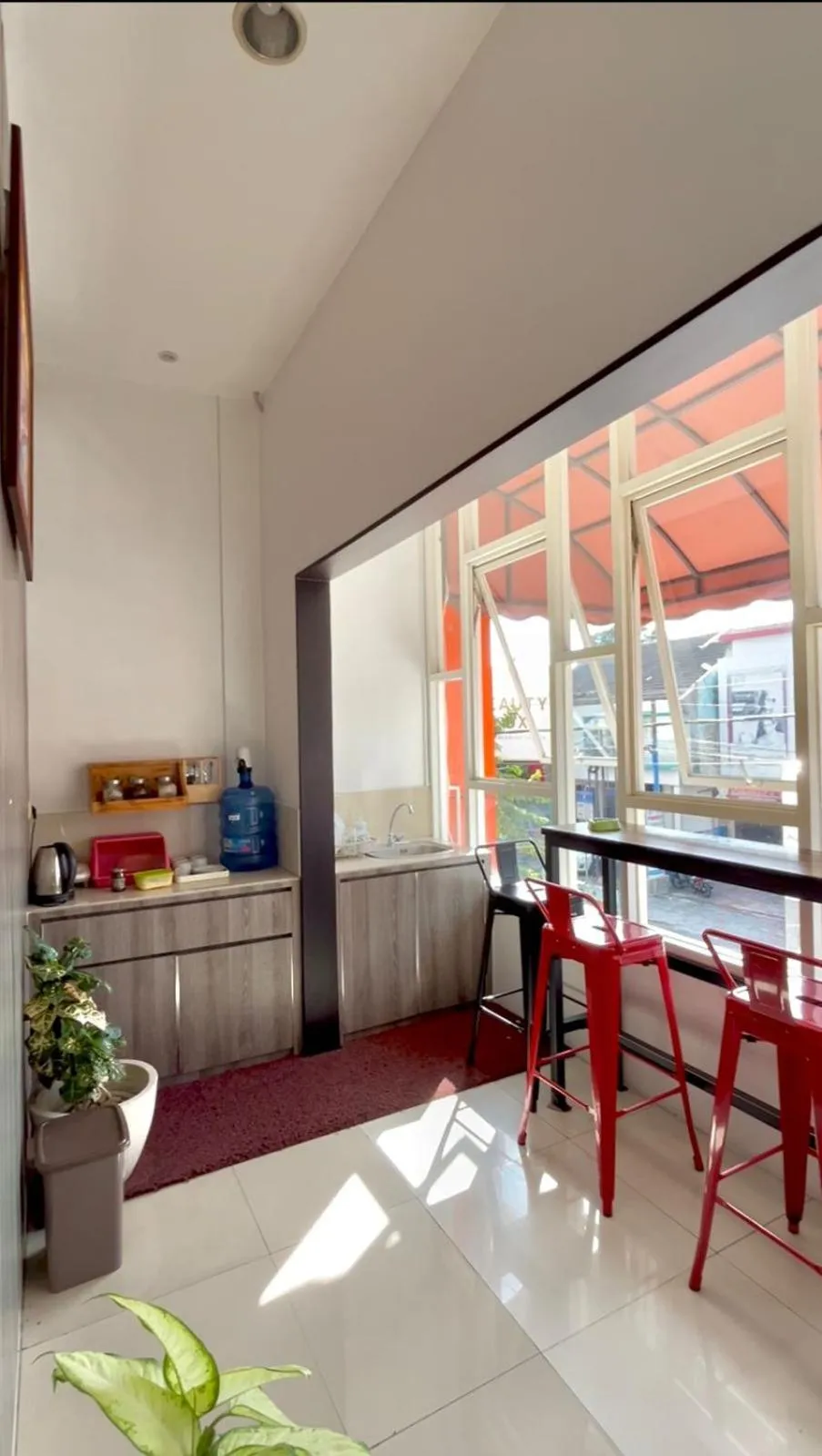 Kitchen or kitchenette in The Cabin Tanjung Yogyakarta