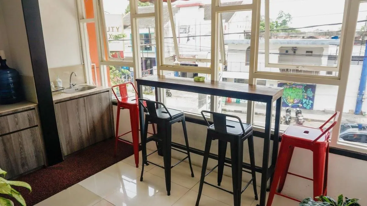 Balcony/Terrace in The Cabin Tanjung Yogyakarta