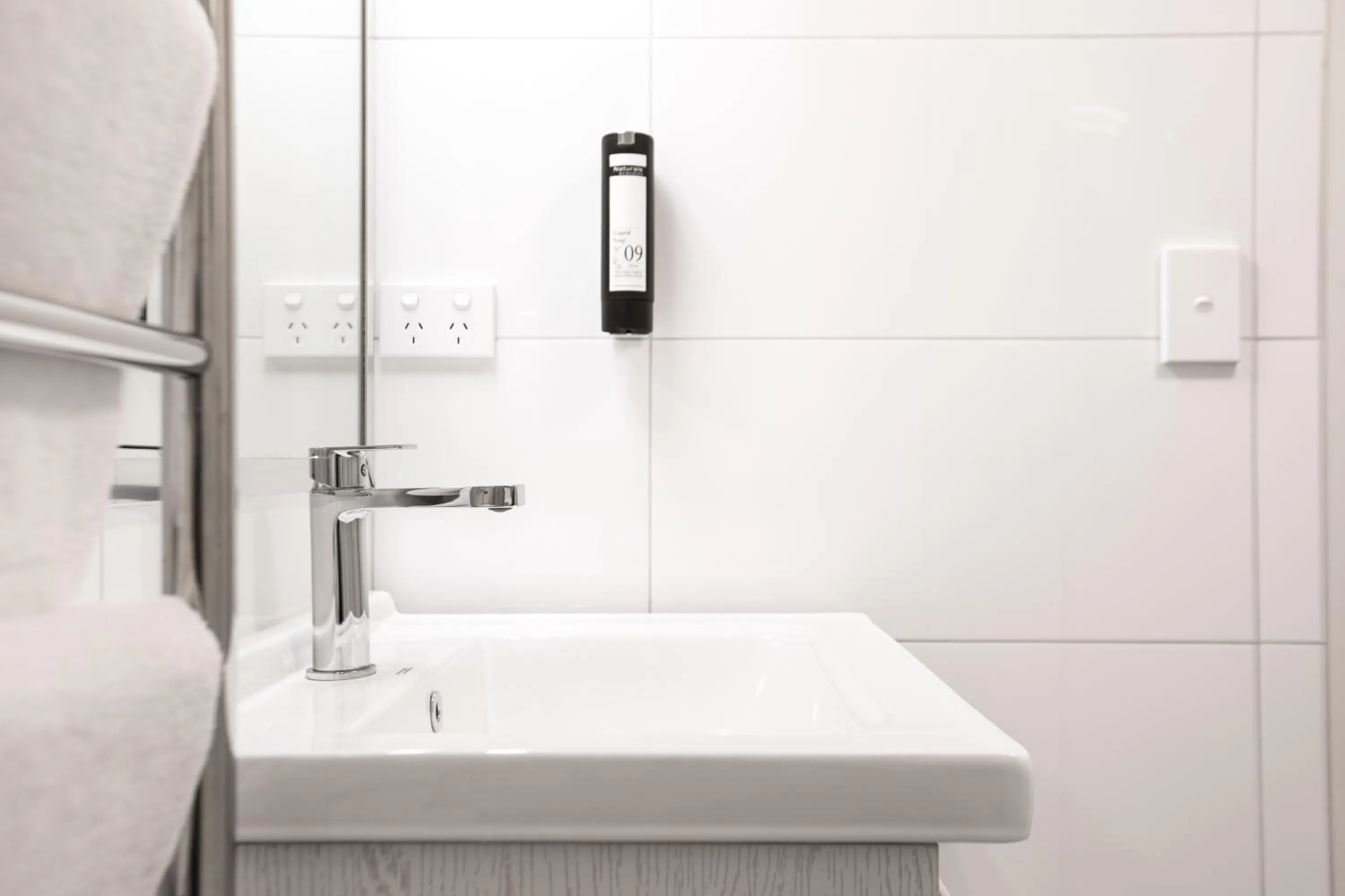 Bathroom in Sojourn Apartment Hotel - Riddiford