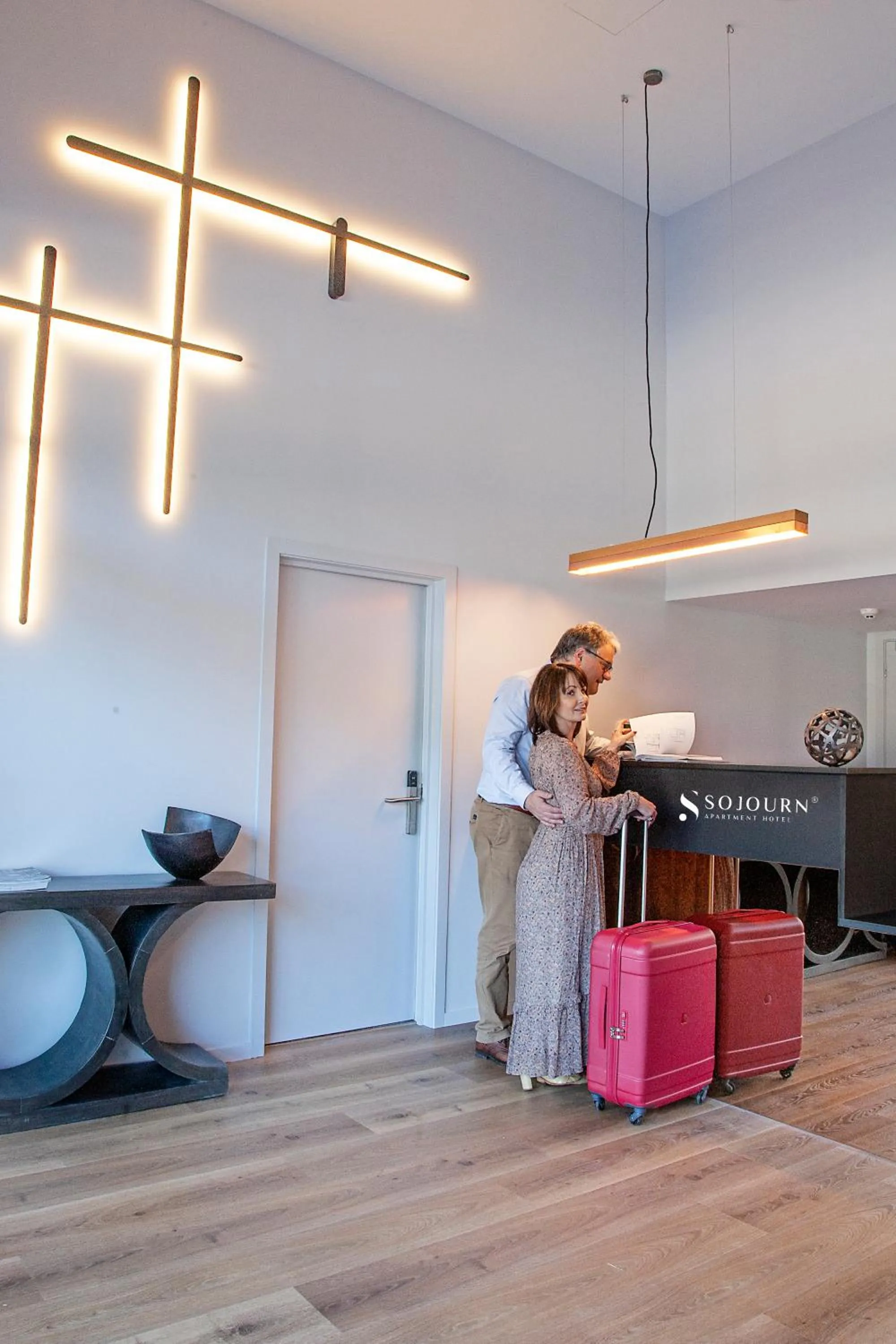 Lobby or reception in Sojourn Apartment Hotel - Riddiford