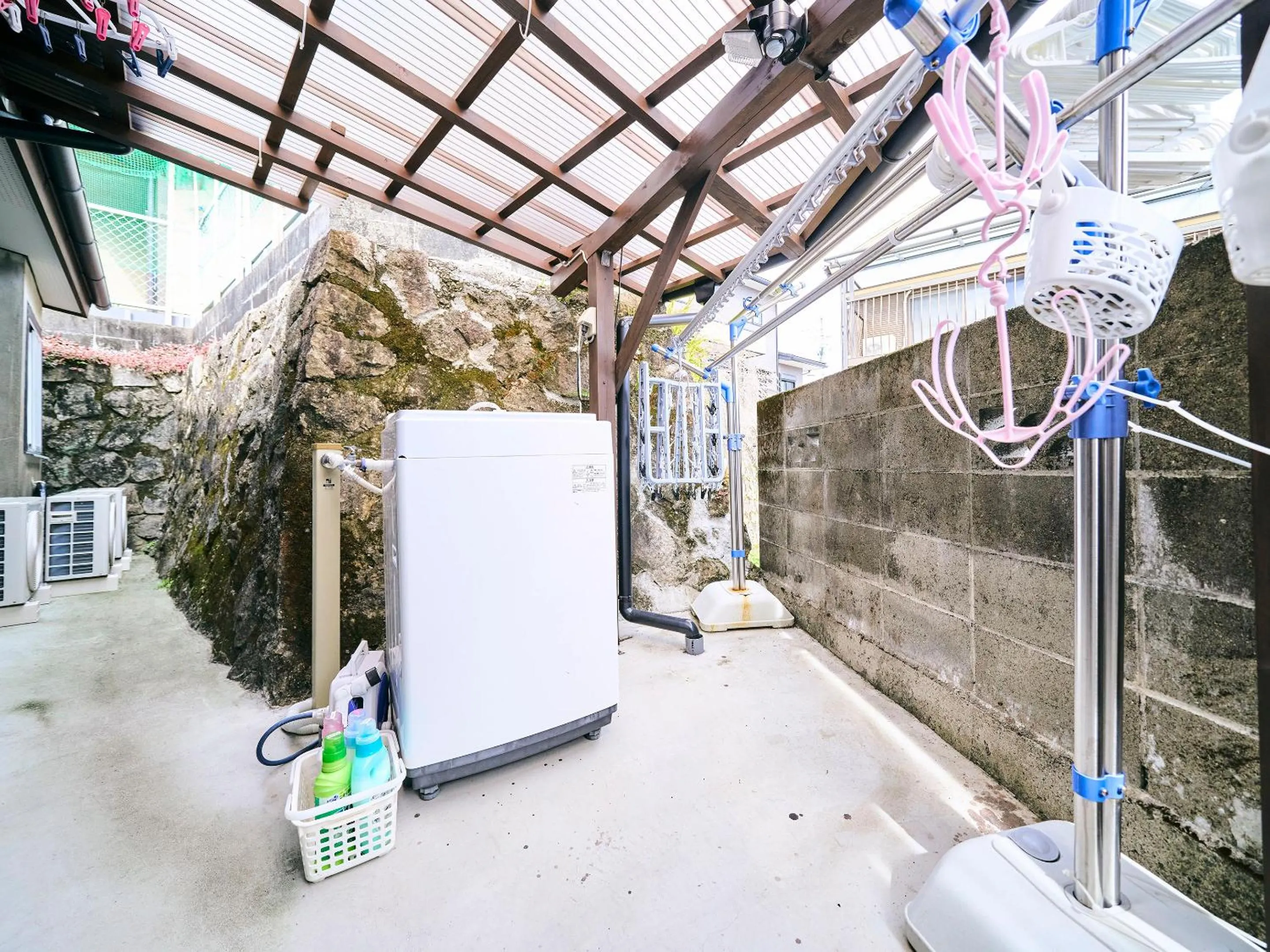 laundry in Kokoyui Guesthouse Shingu