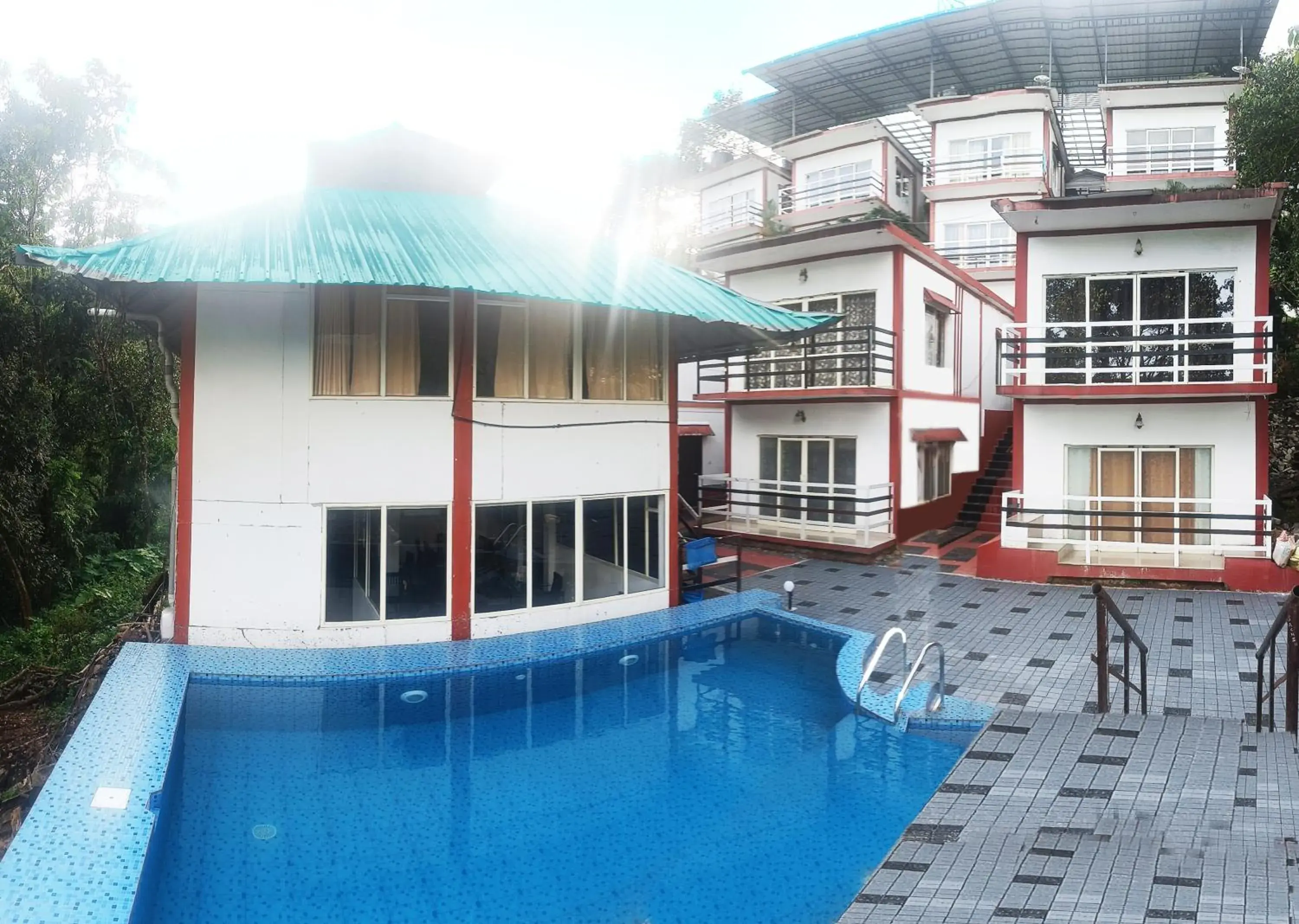 Property building in Green Trees Munnar Property building in Green Trees Munnar