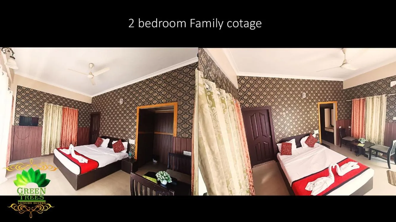 Bed in Green Trees Munnar