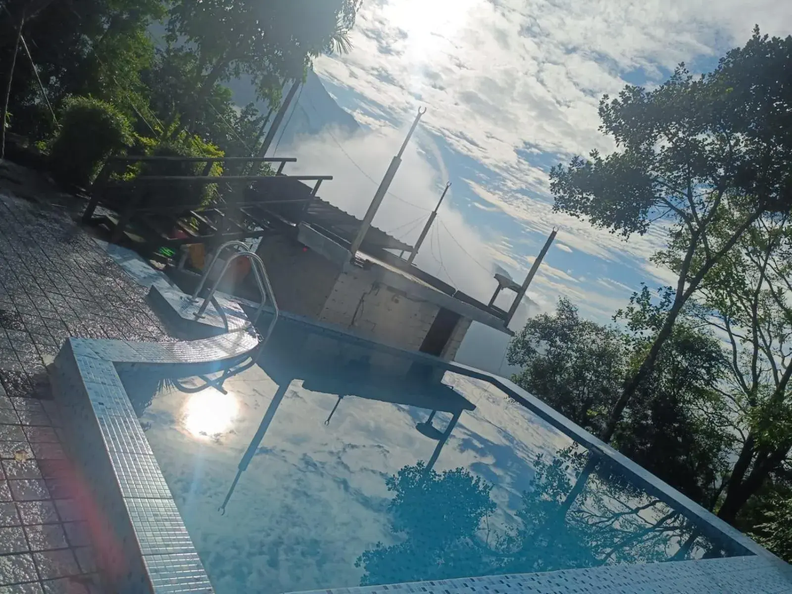 Swimming pool in Green Trees Munnar Swimming pool in Green Trees Munnar