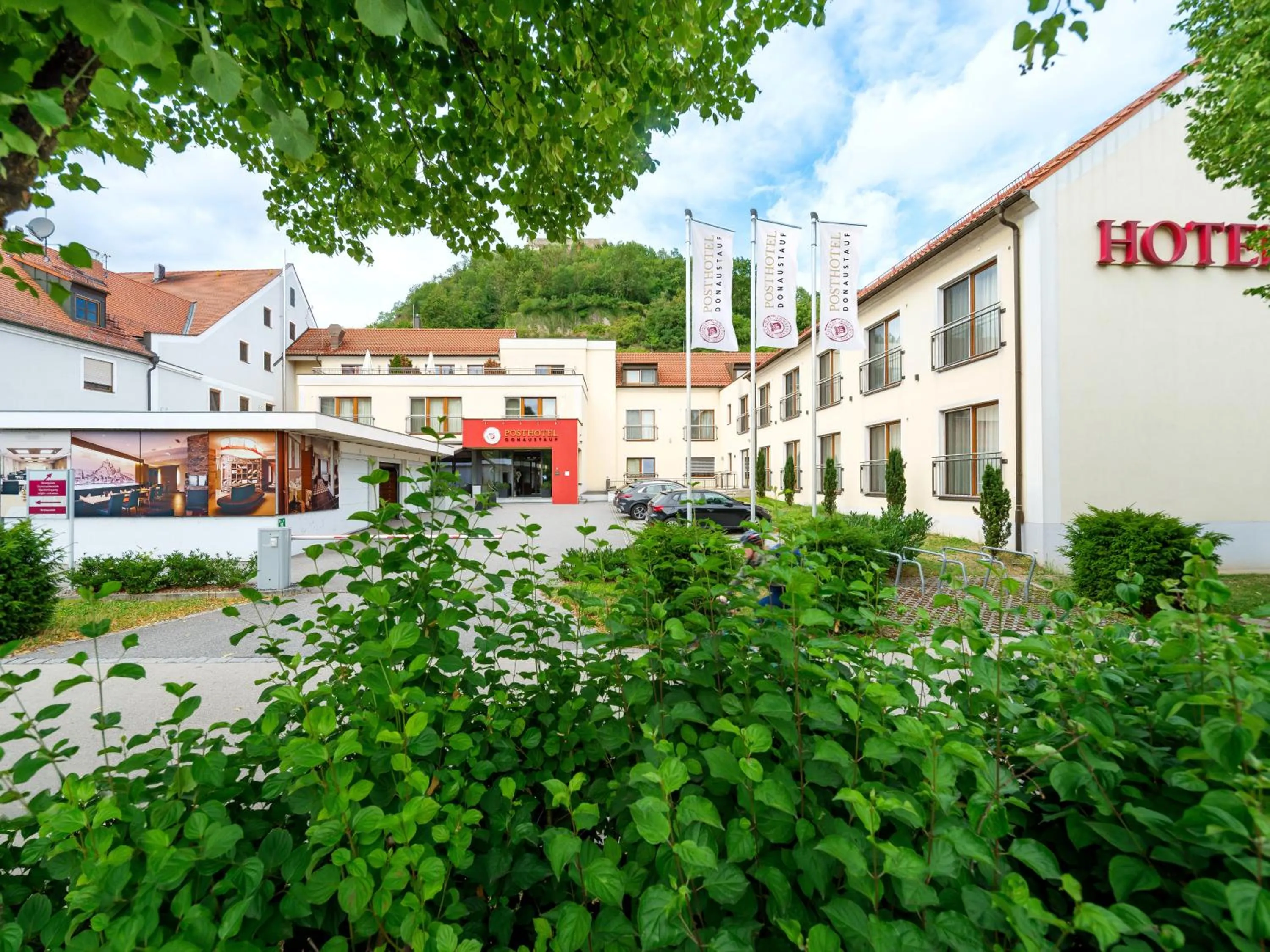 Property building in Posthotel Walhalla Regensburg Ost