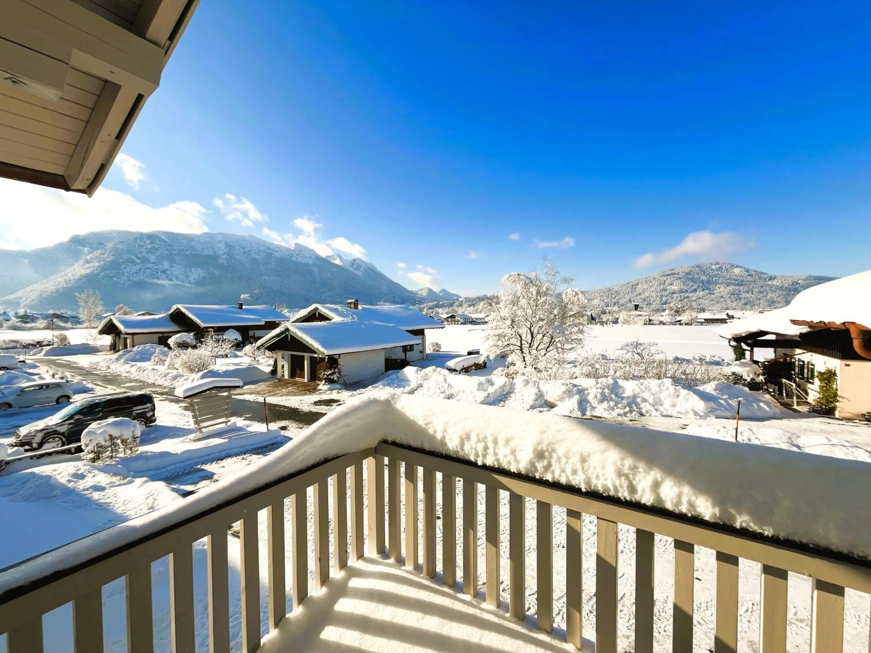 Winter in Hubertus Appartements Inzell