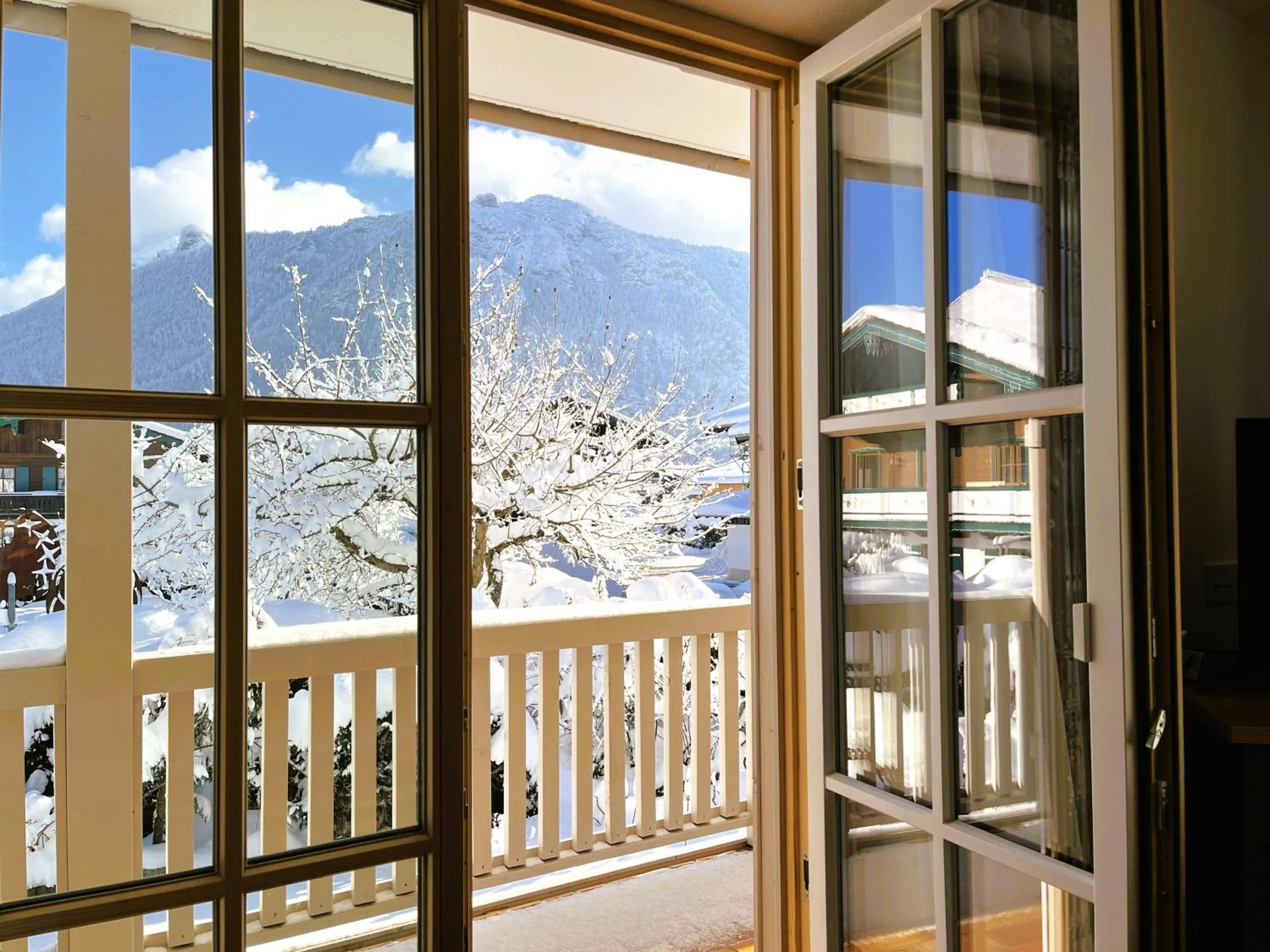 Winter in Hubertus Appartements Inzell