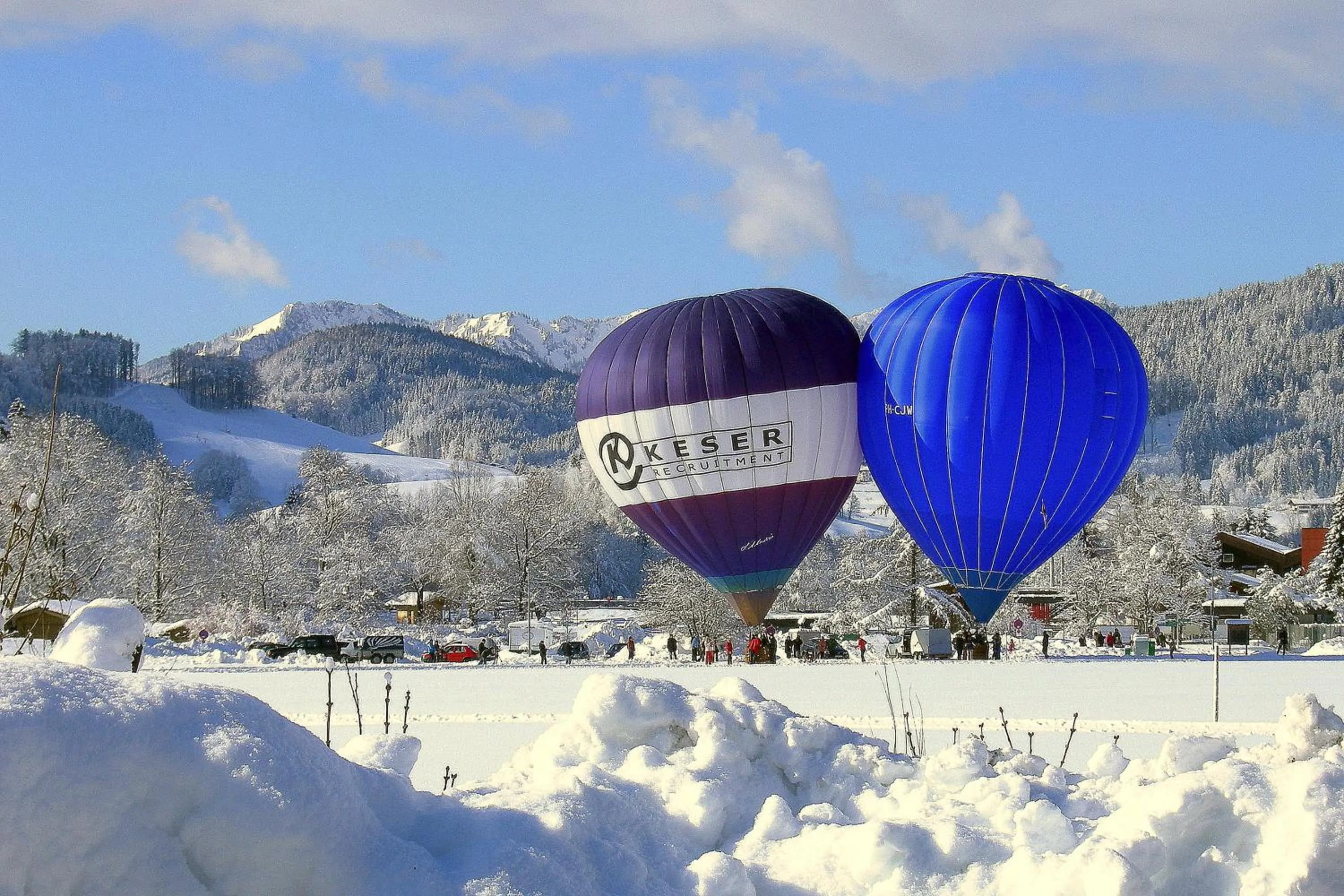 Winter in Hubertus Appartements Inzell