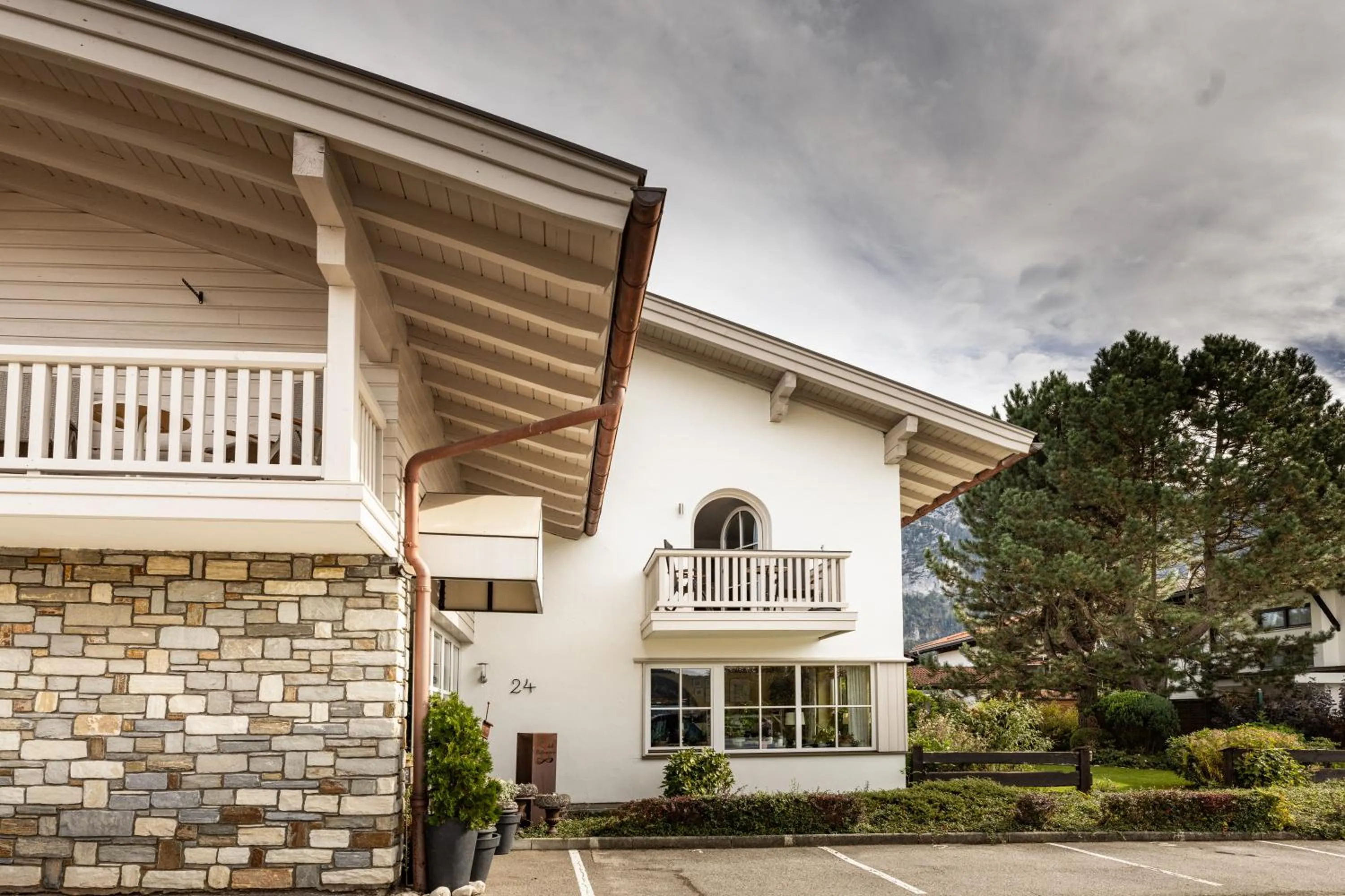 Property building in Hubertus Appartements Inzell