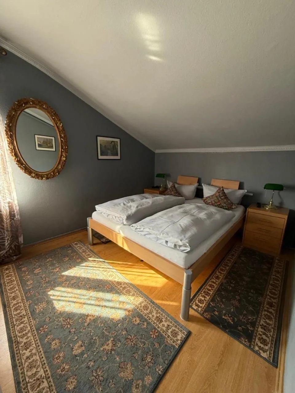 Bed in Pension am Tiefen See