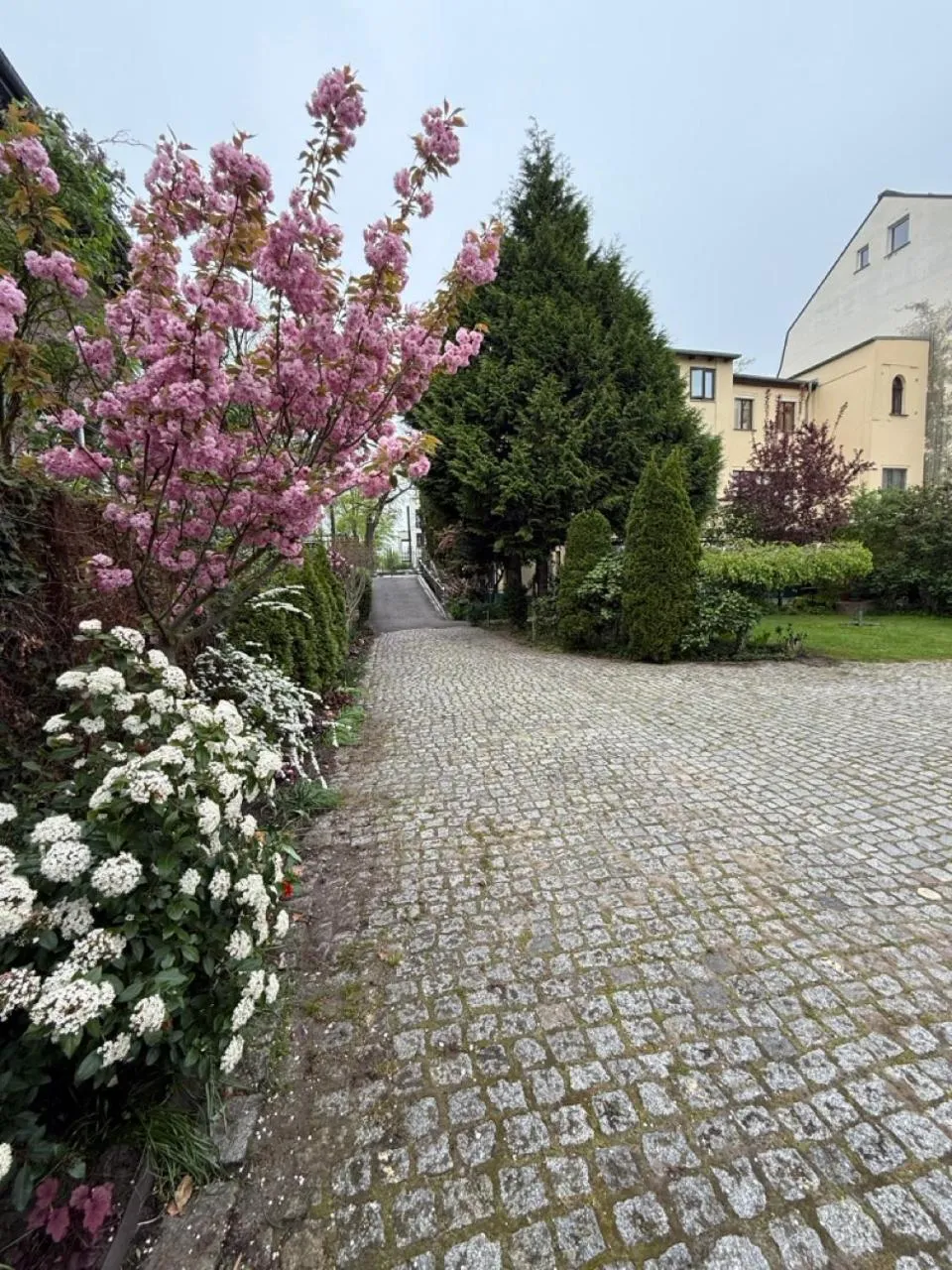 Garden in Pension am Tiefen See