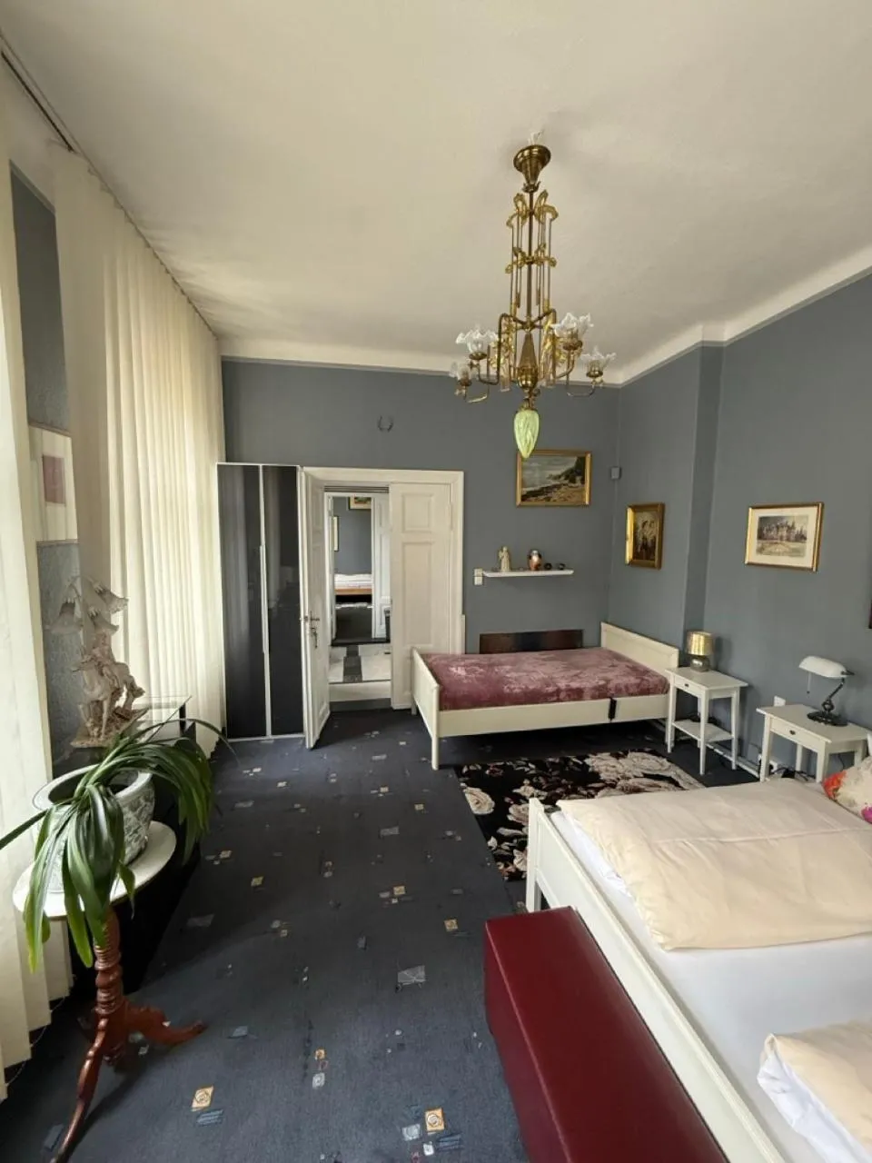 Bed in Pension am Tiefen See