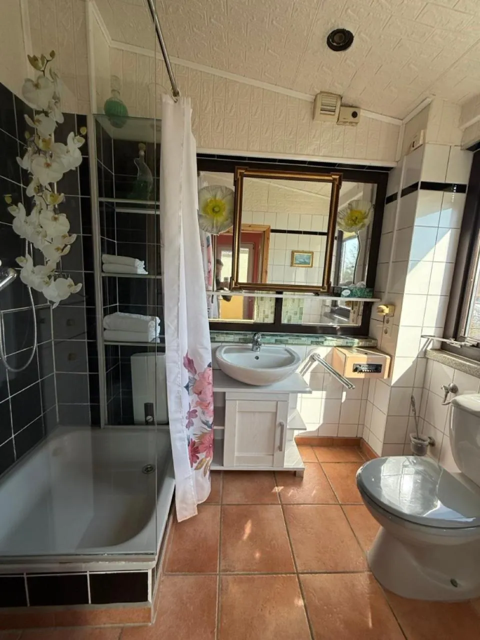 Toilet in Pension am Tiefen See