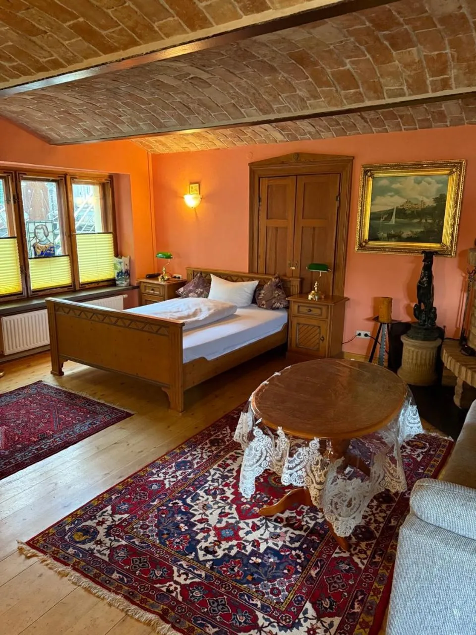 Bed in Pension am Tiefen See