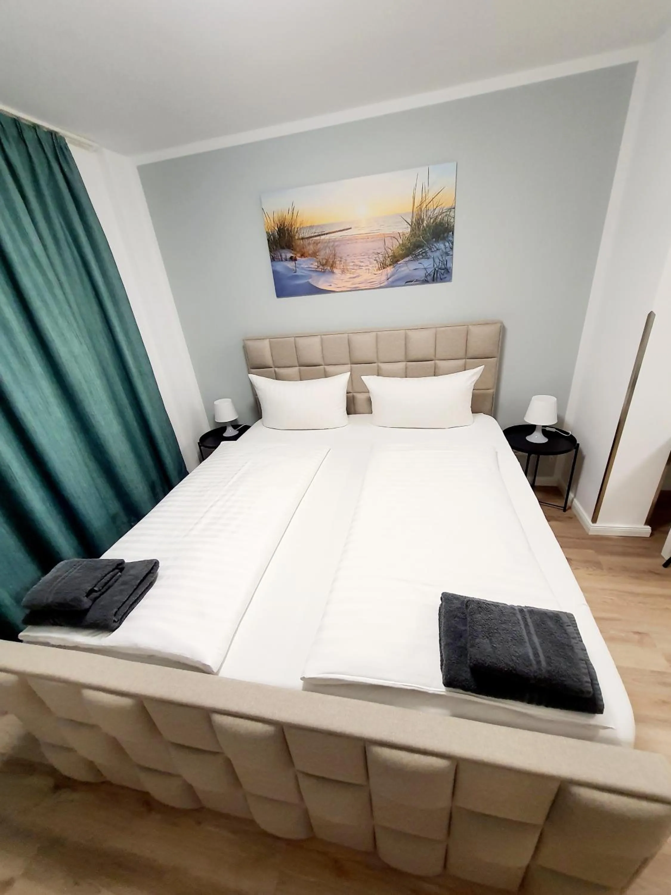 Bed in Pension Apostel
