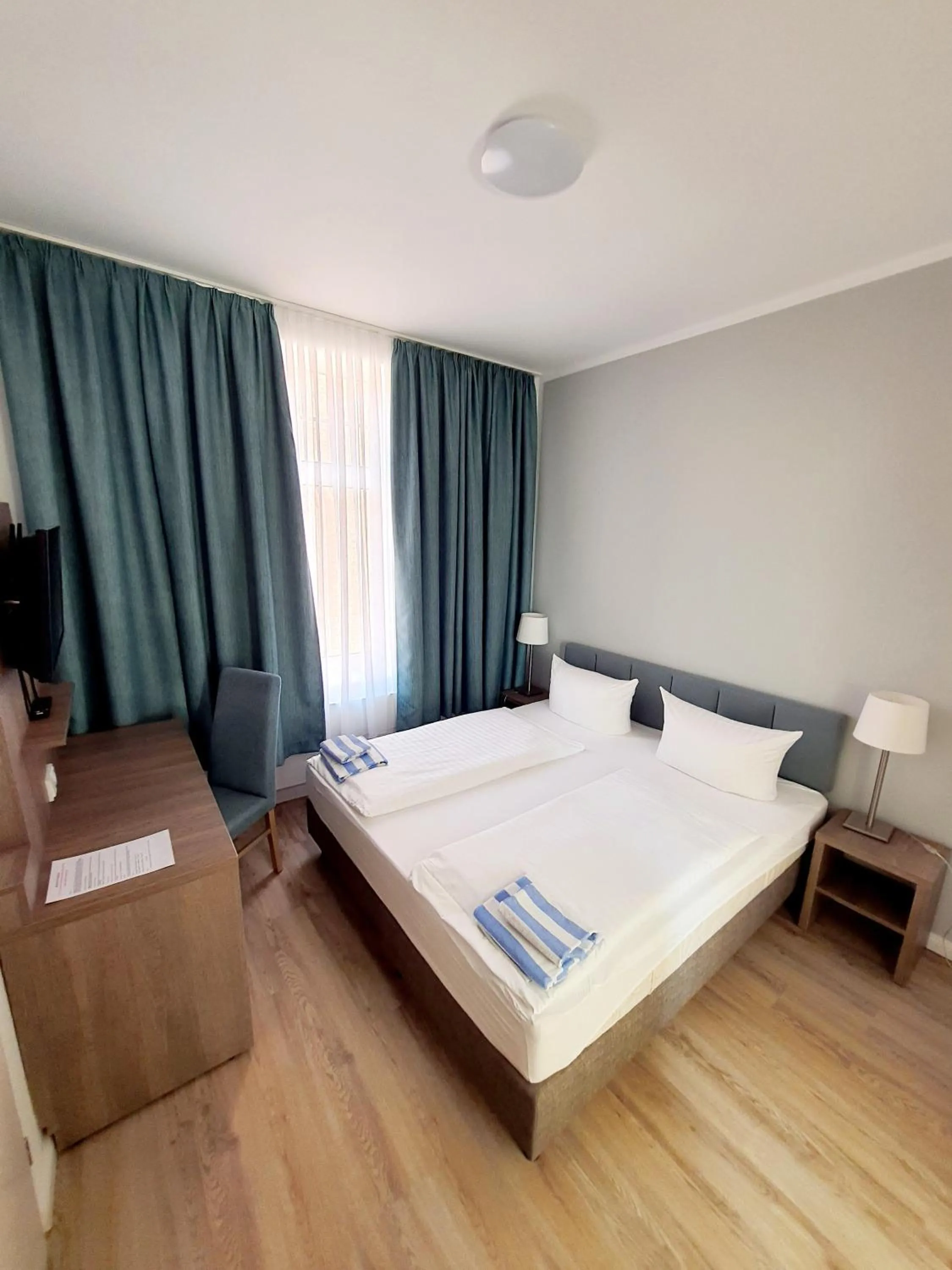 Bed in Pension Apostel