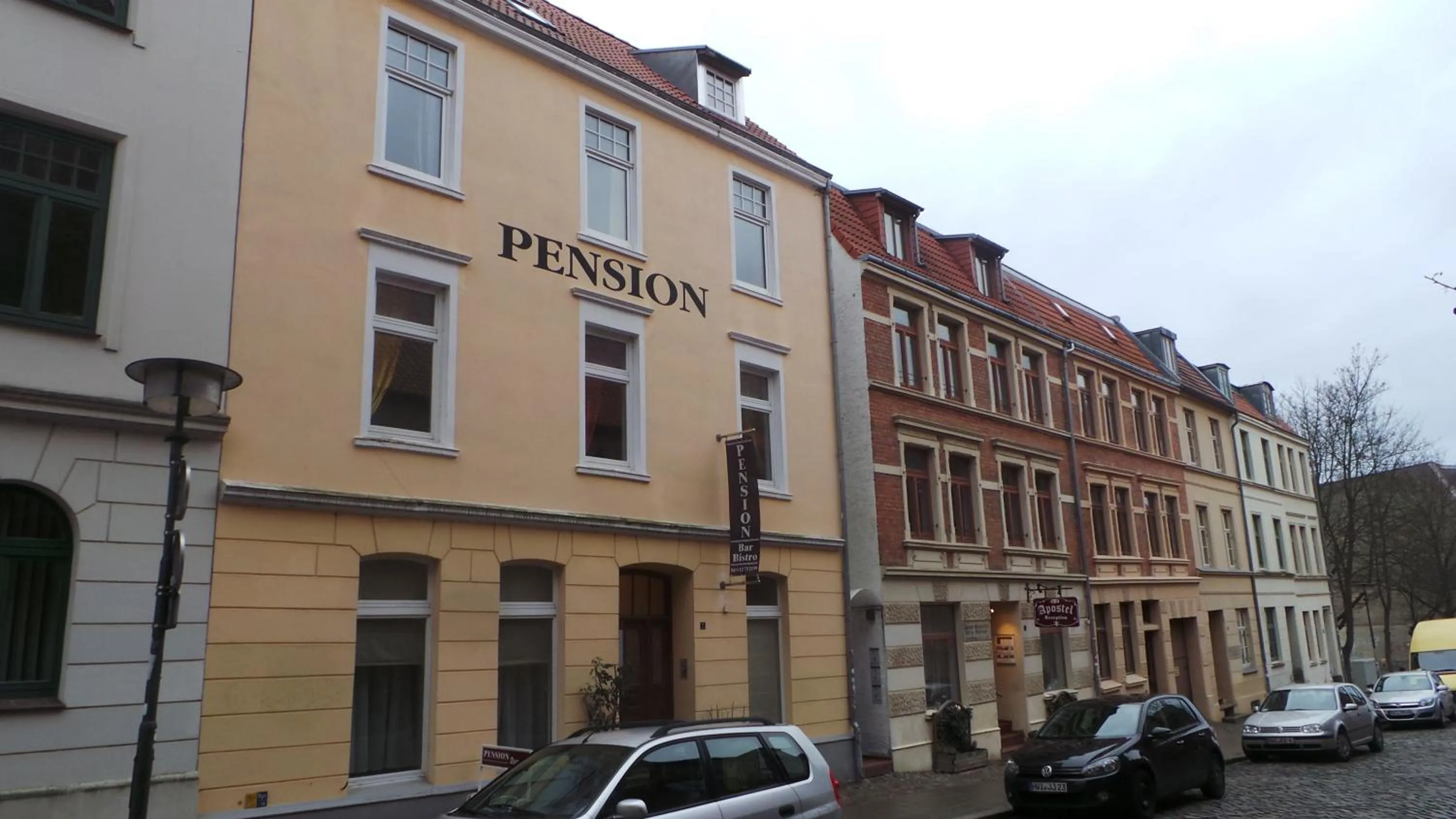 Facade/entrance in Pension Apostel