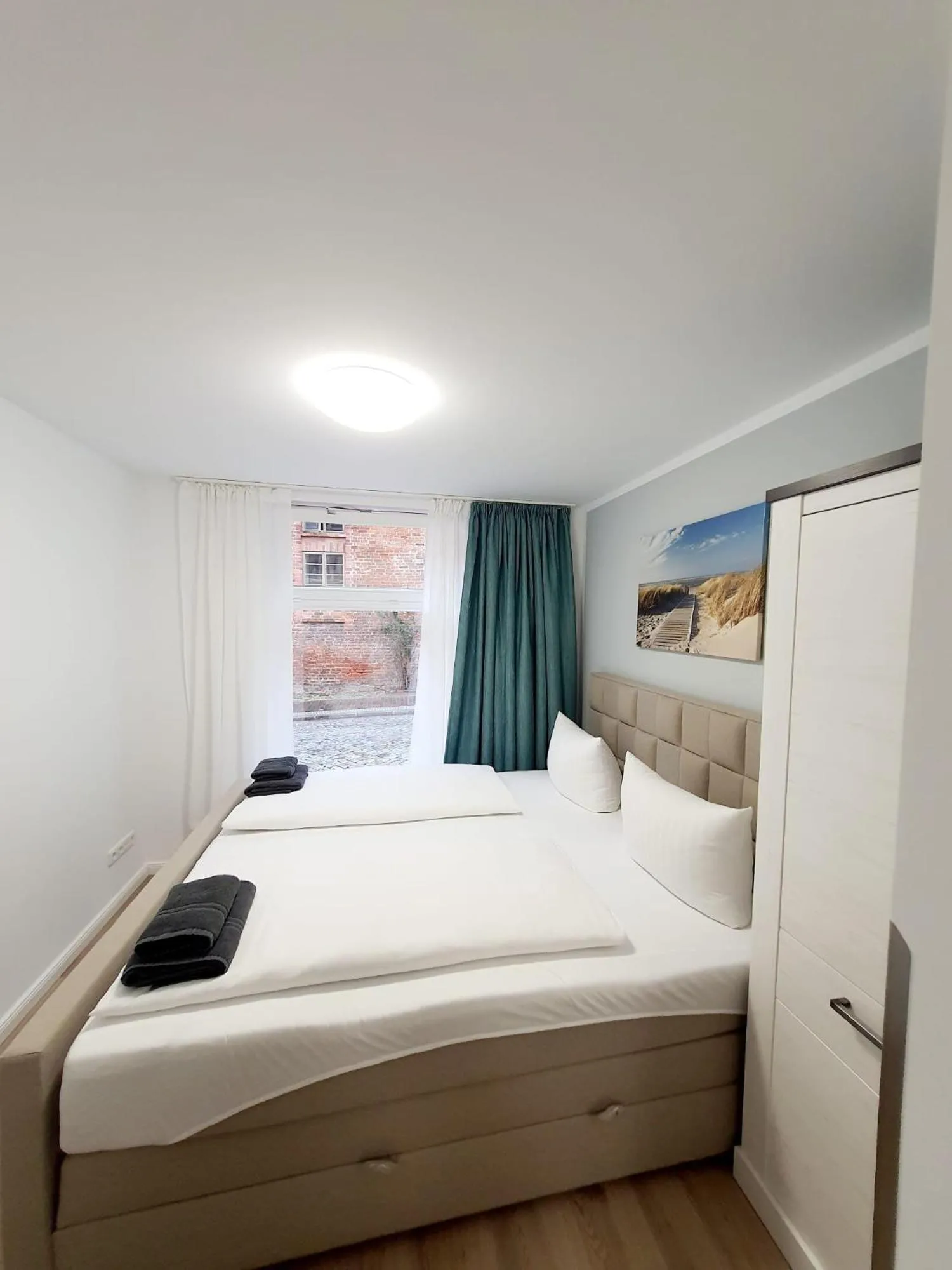 Bed in Pension Apostel