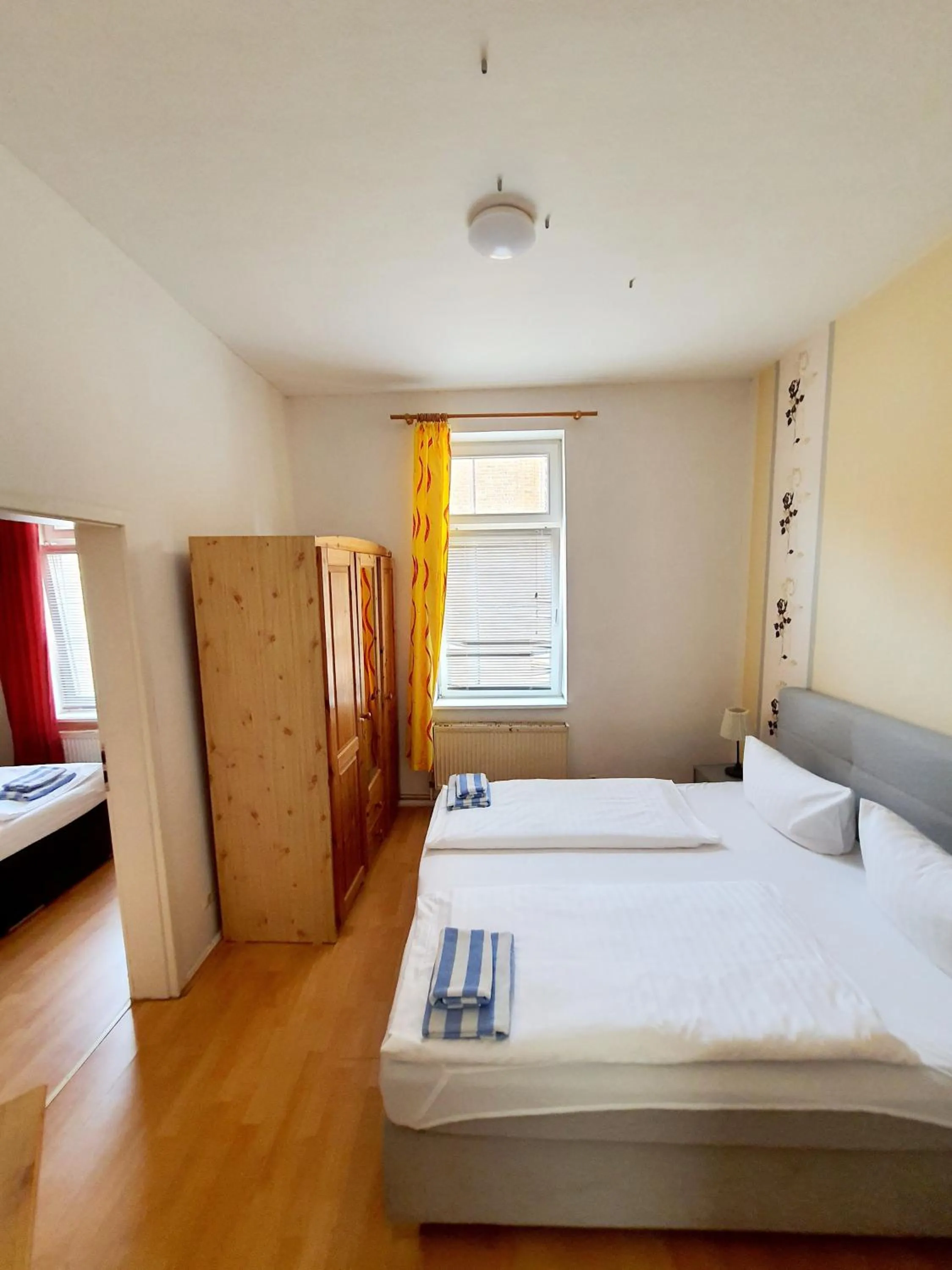 Bed in Pension Apostel