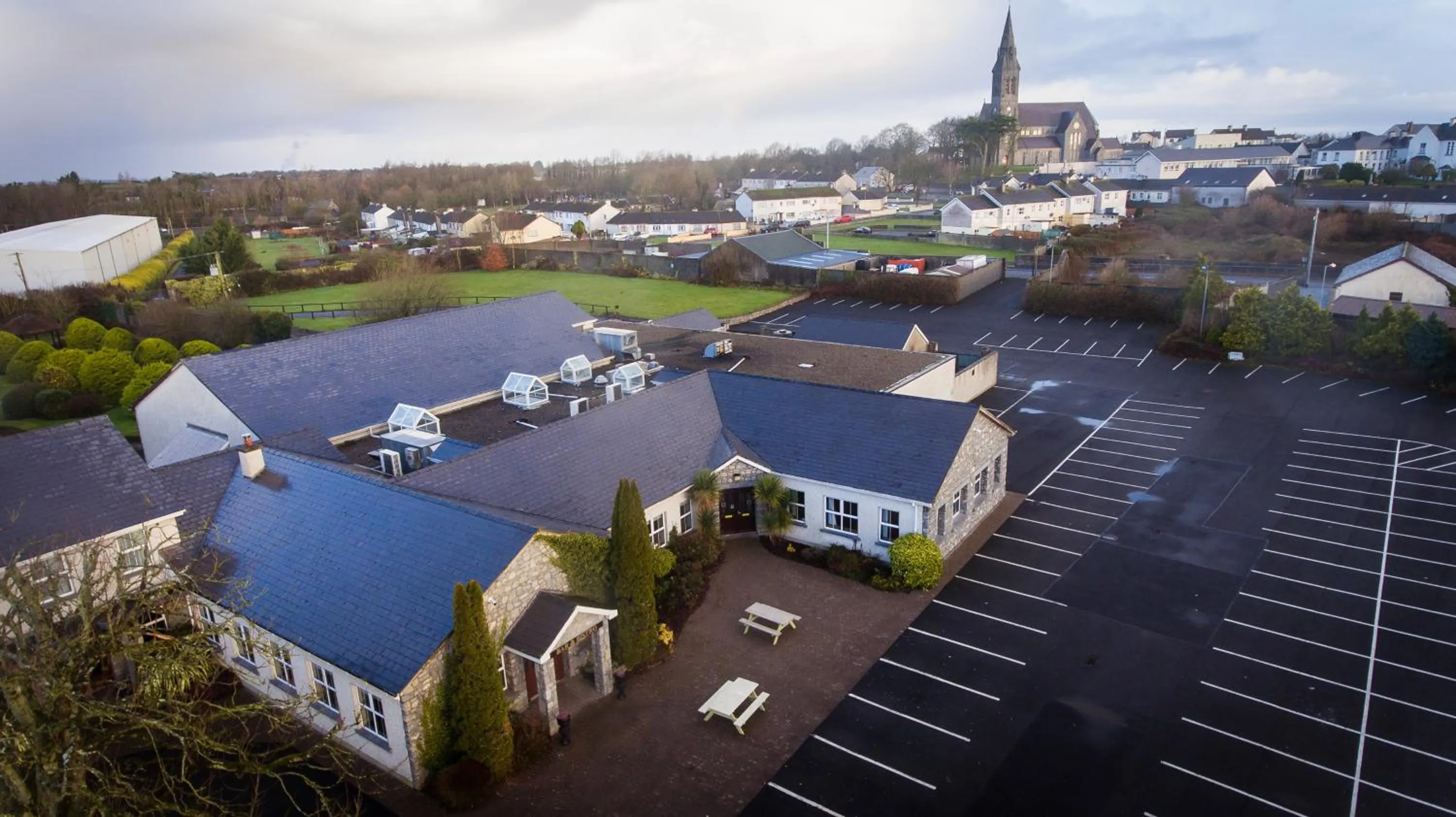 Bird's eye view in Rathkeale House Hotel