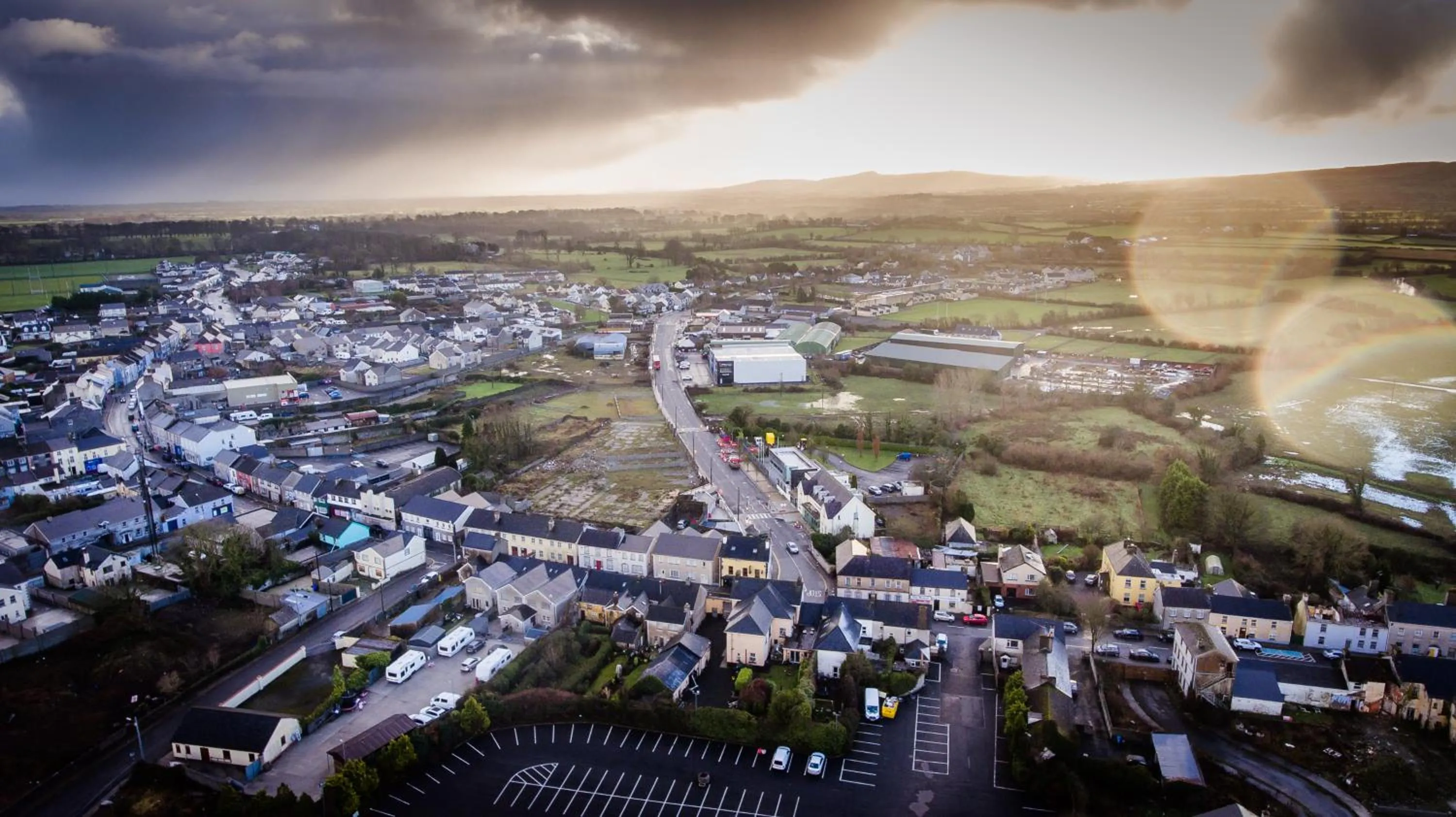 Bird's eye view in Rathkeale House Hotel