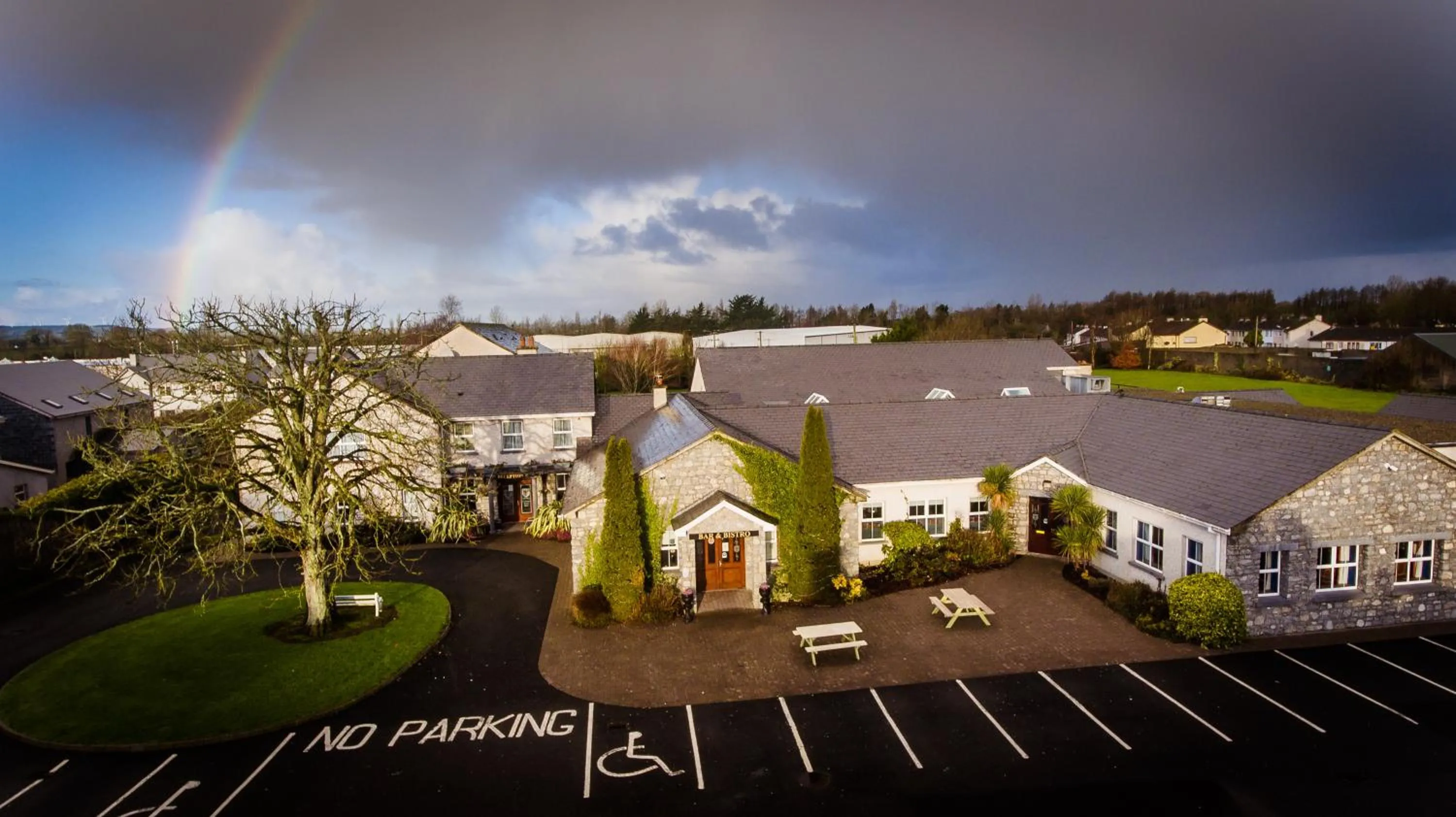 Bird's eye view in Rathkeale House Hotel