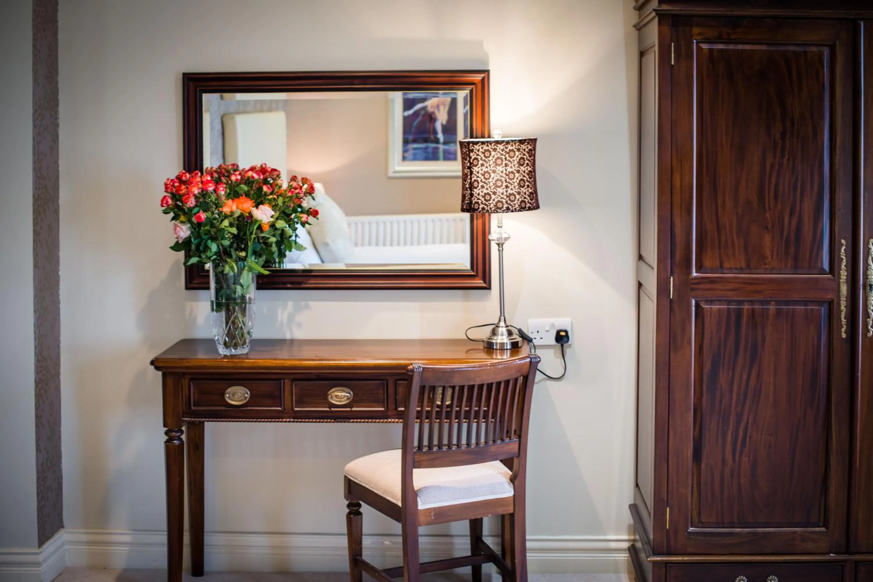 Communal lounge/ TV room in Rathkeale House Hotel