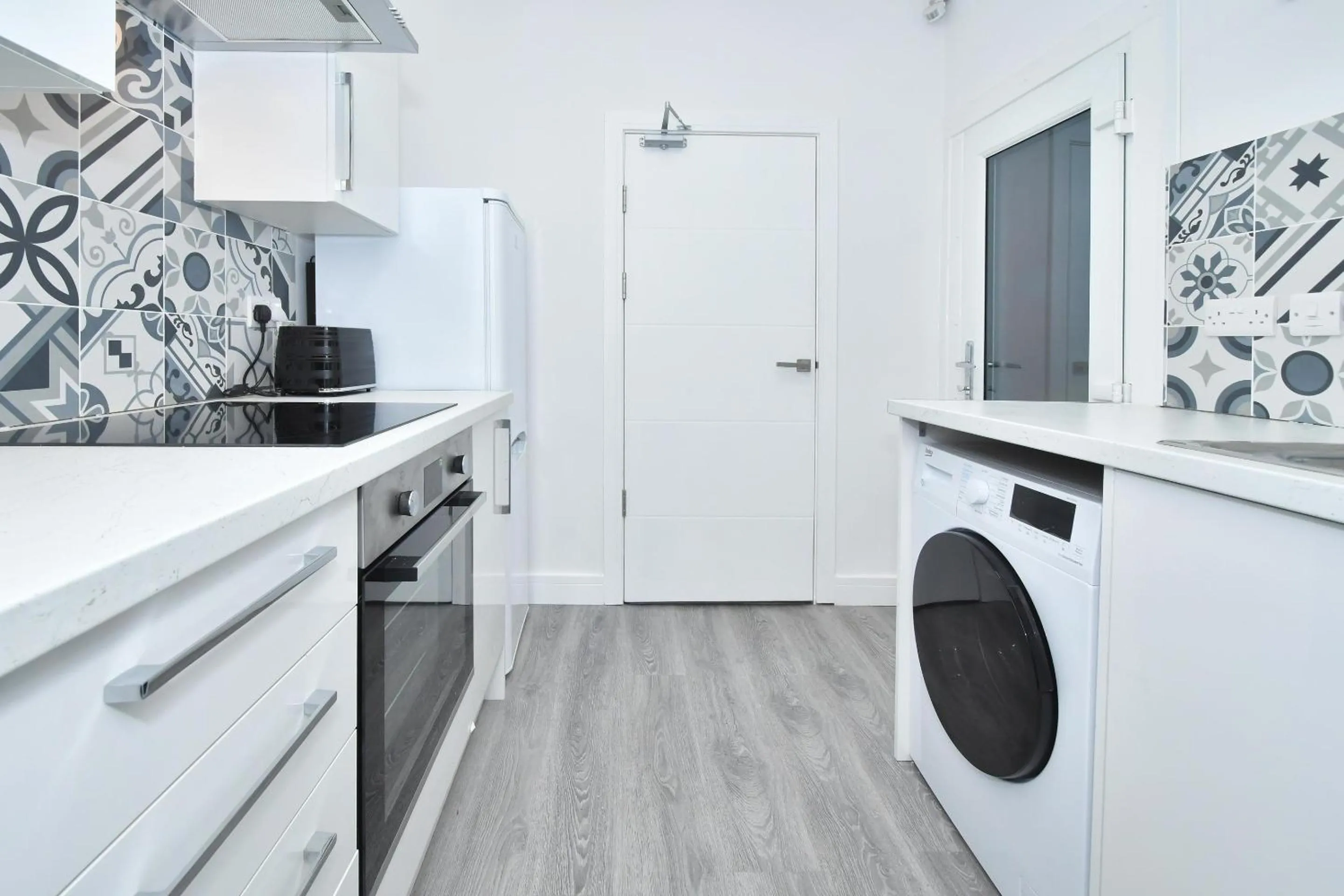 Kitchen or kitchenette in Townhouse @ 42 Minshull New Road Crewe