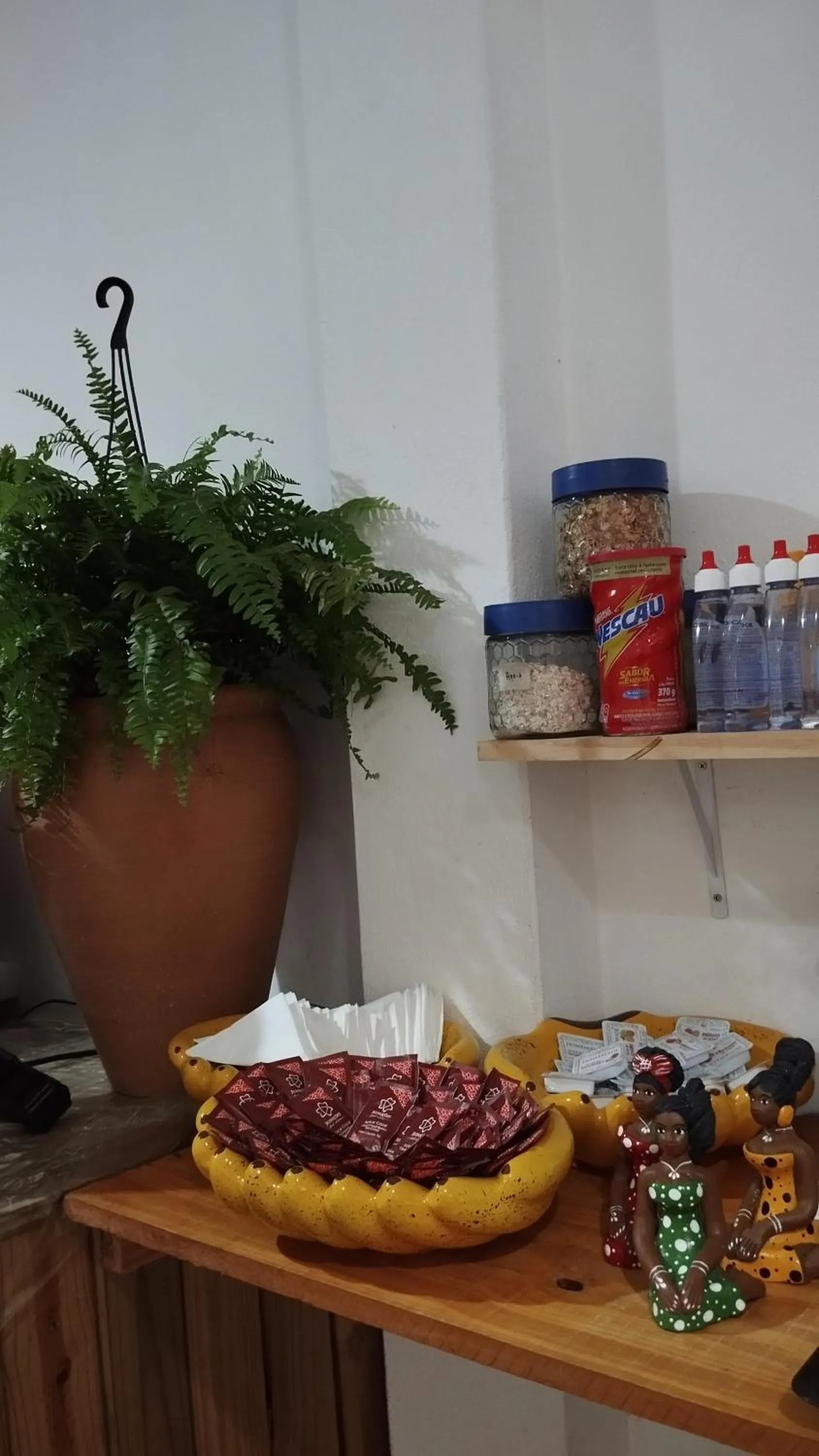 Breakfast in Pousada Ponta da Baleia