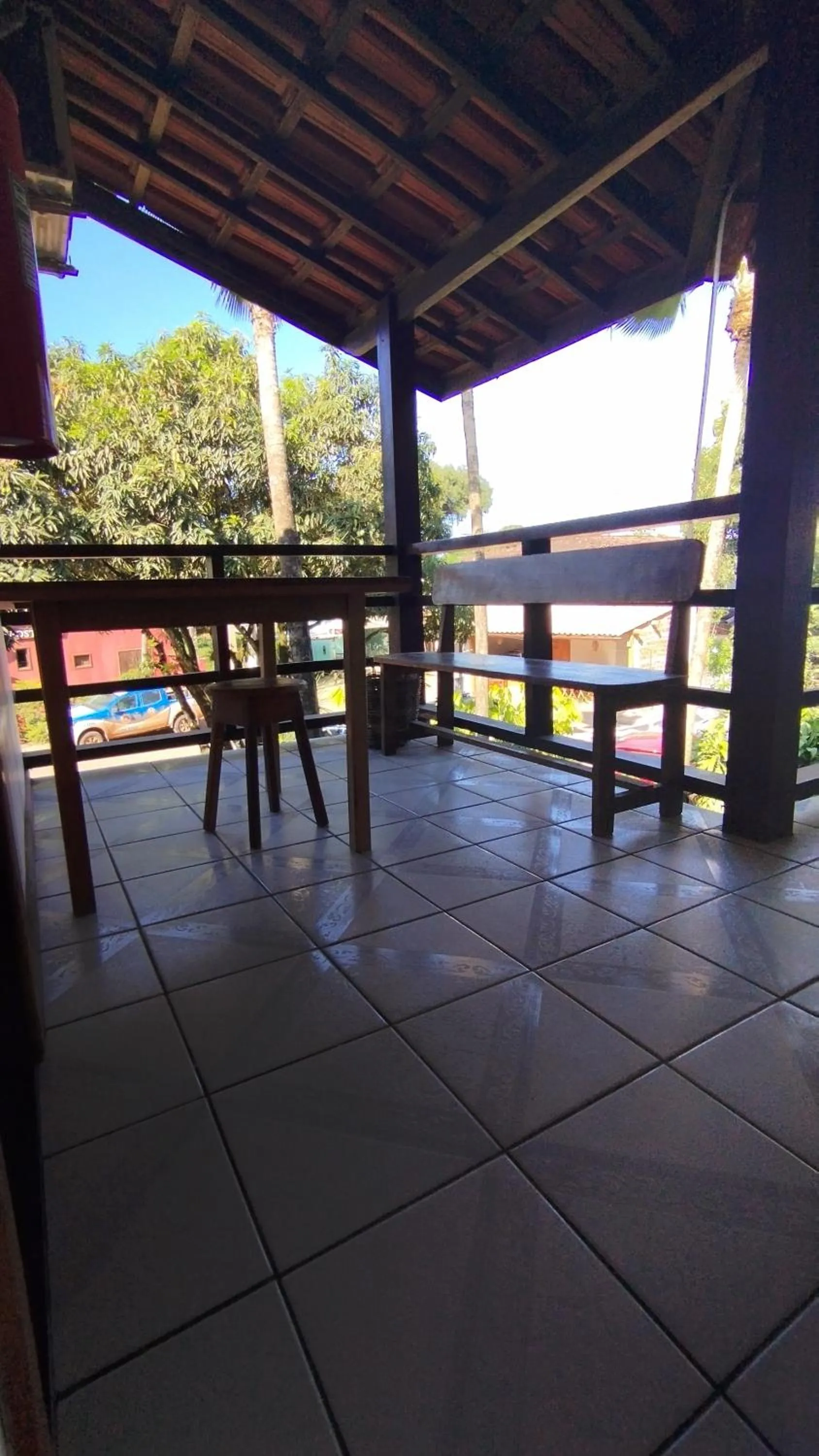Balcony/Terrace in Pousada Ponta da Baleia