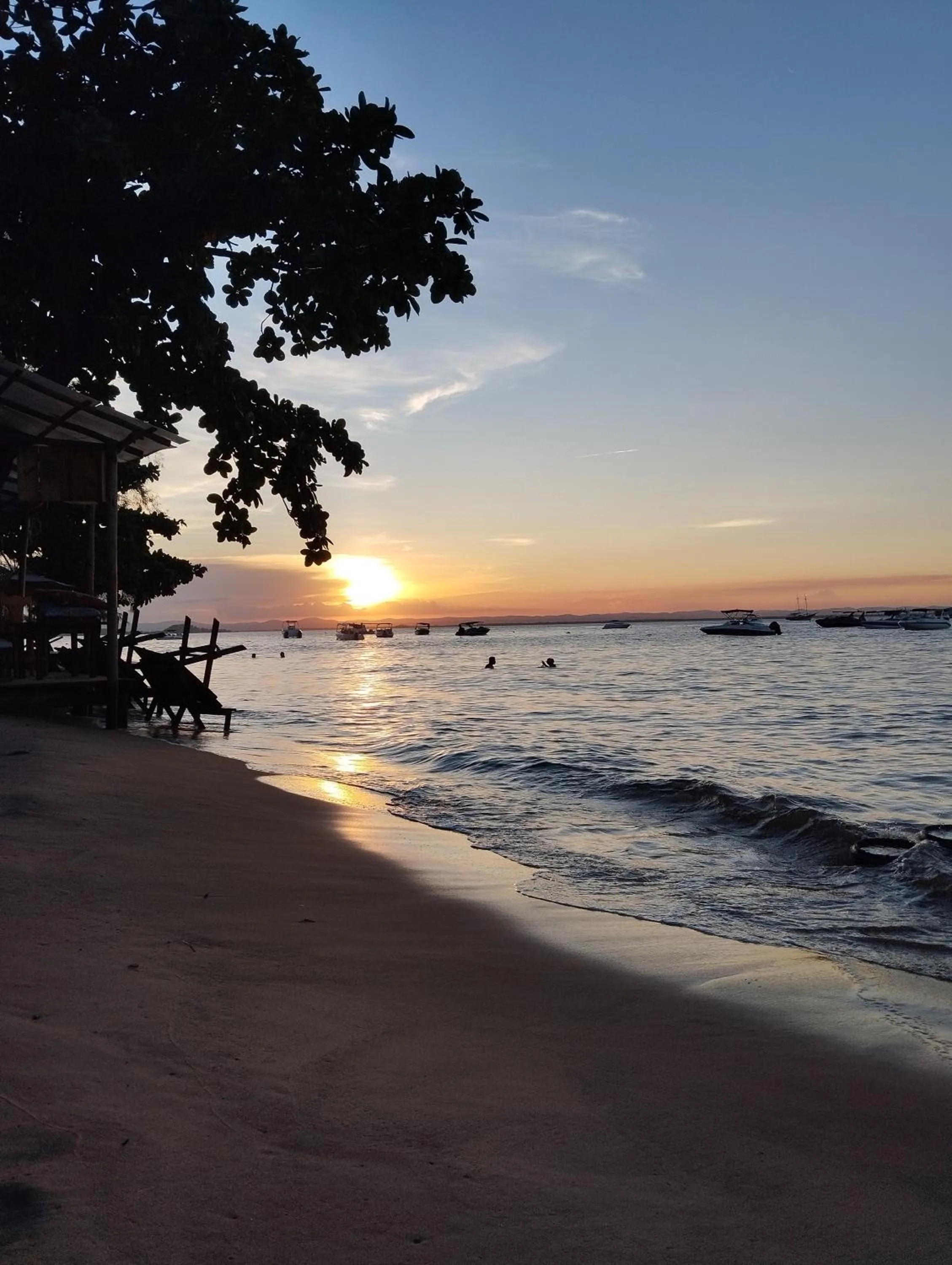 Natural landscape in Pousada Ponta da Baleia