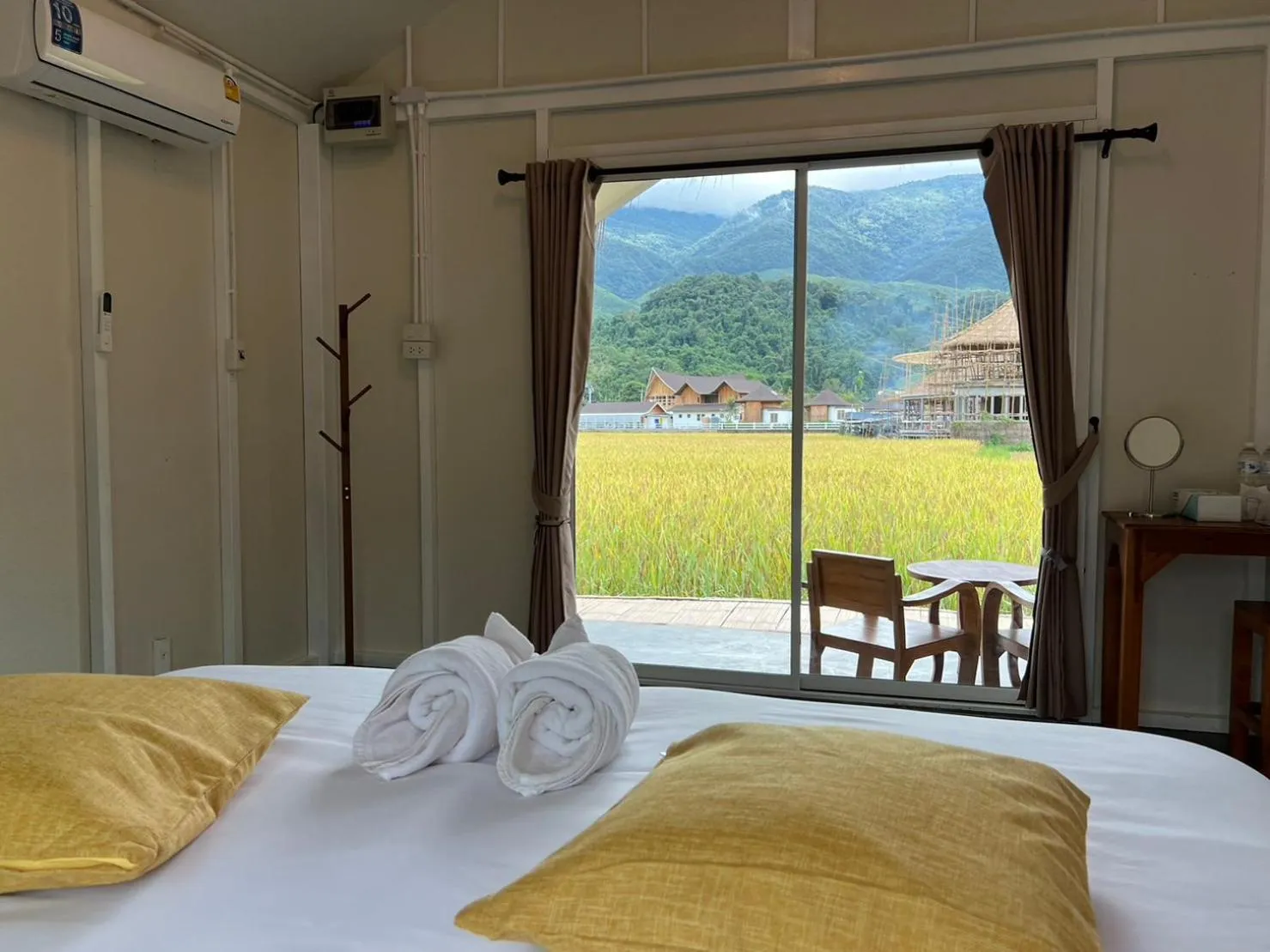 Bed in สะปันดีวิว Sapan Dee View บ่อเกลือ น่าน