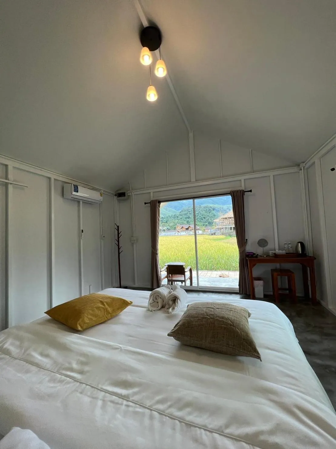 Bed in สะปันดีวิว Sapan Dee View บ่อเกลือ น่าน