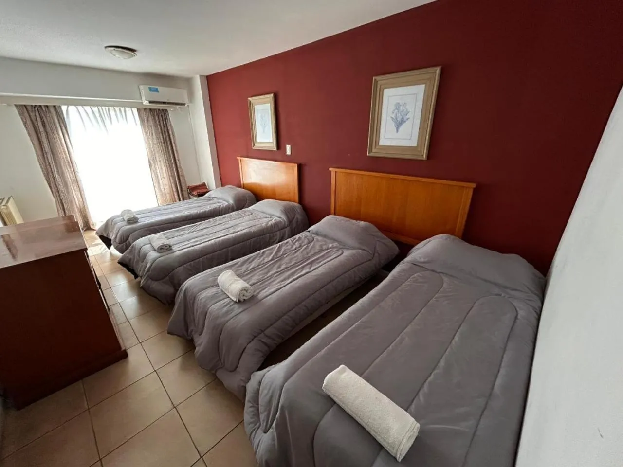 Bed in Hotel Atlántico Suites